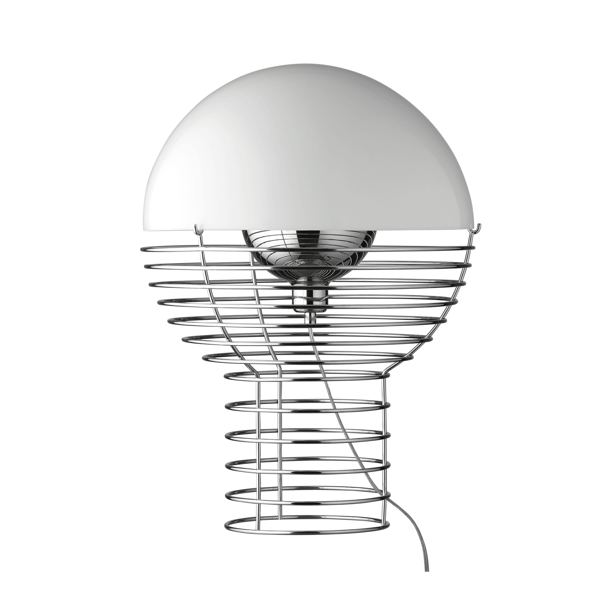 Lampa stołowa WIRE biały Verpan    Eye on Design