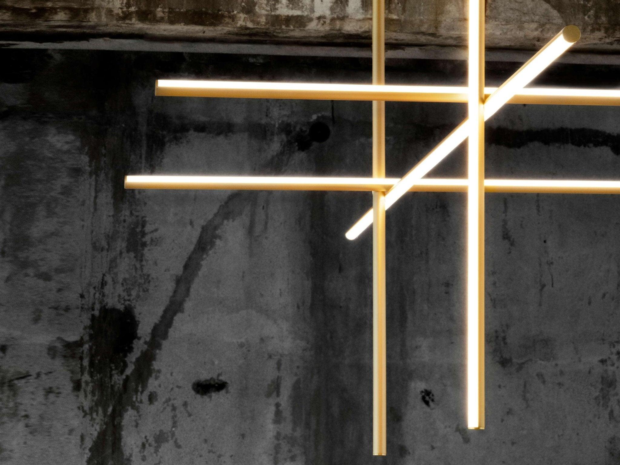 Lampa sufitowa COORDINATES 4 szampański Flos    Eye on Design