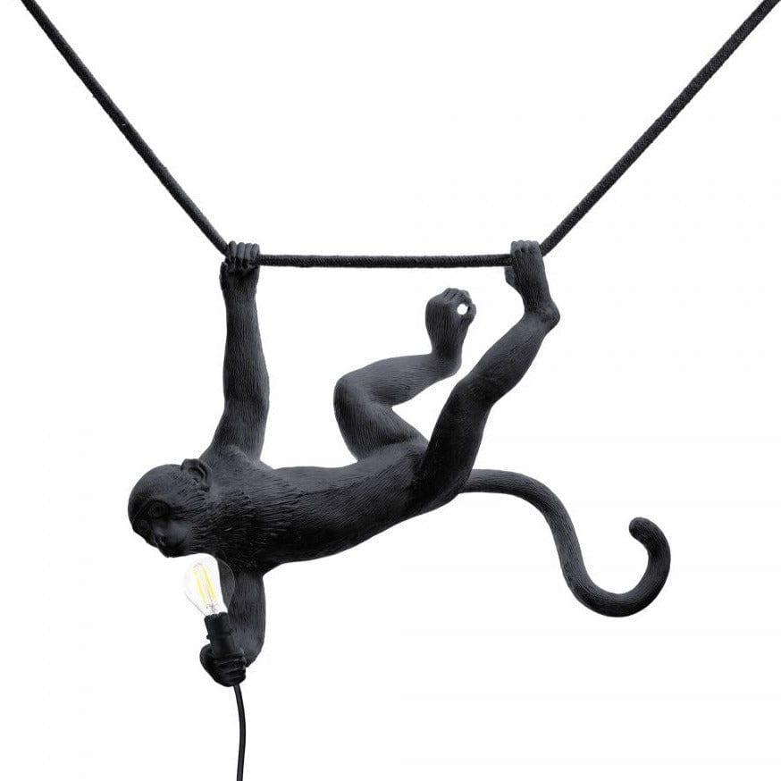 Lampa sufitowa MONKEY SWING czarny Seletti    Eye on Design