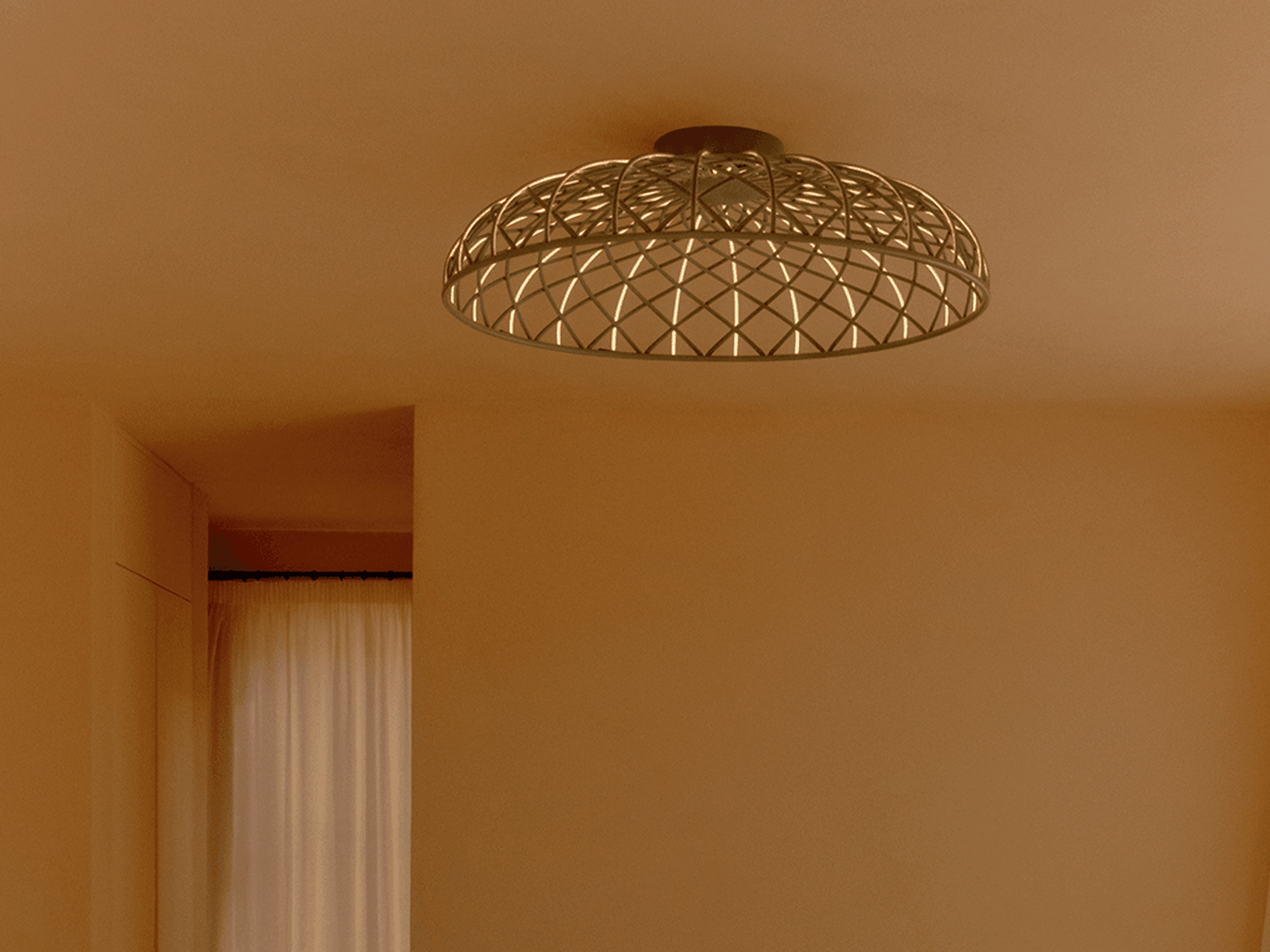 Lampa sufitowa SKYNEST niebieski Flos    Eye on Design