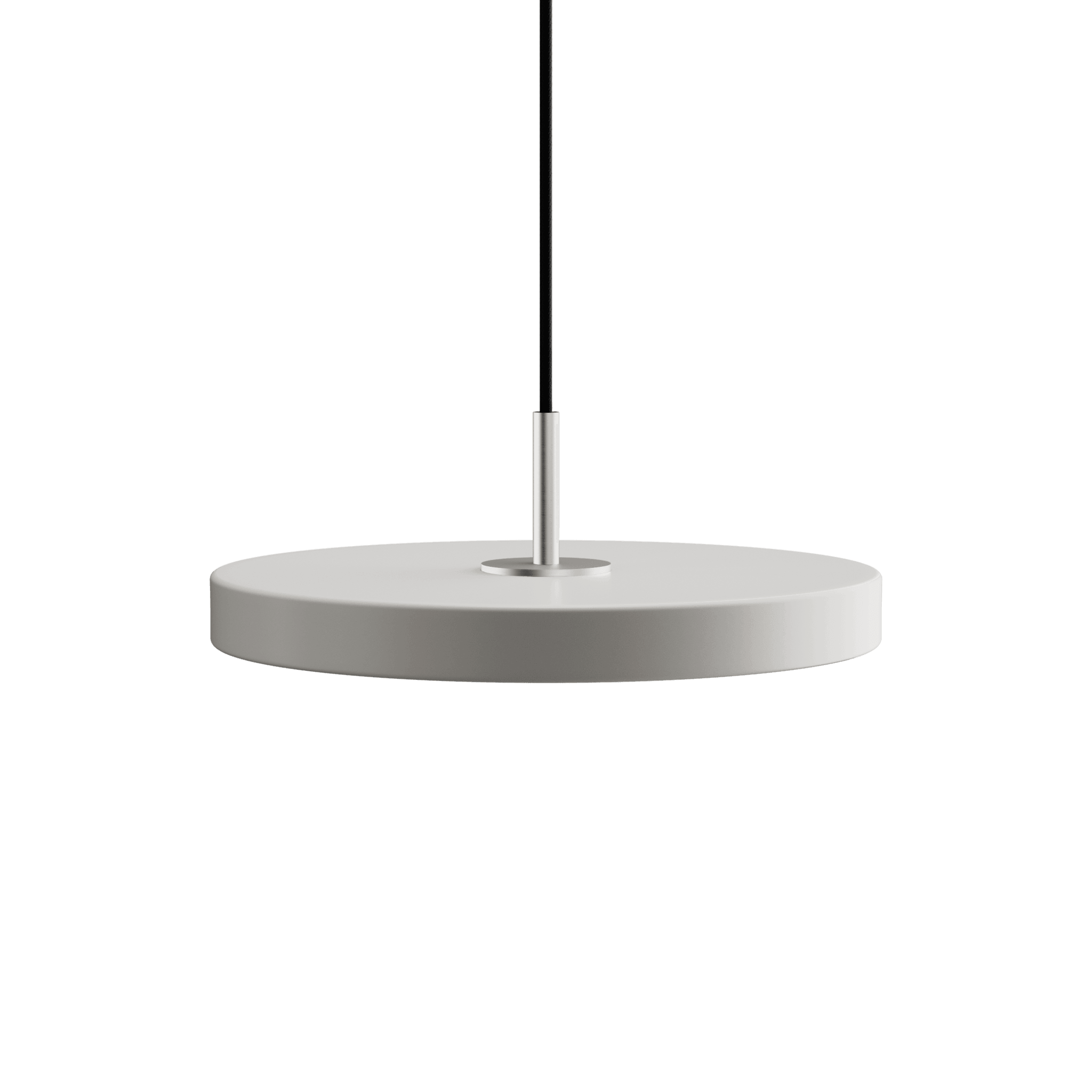 Lampa wisząca ASTERIA jasnoszary UMAGE Ø31 x 3.3 cm Srebrny  Eye on Design