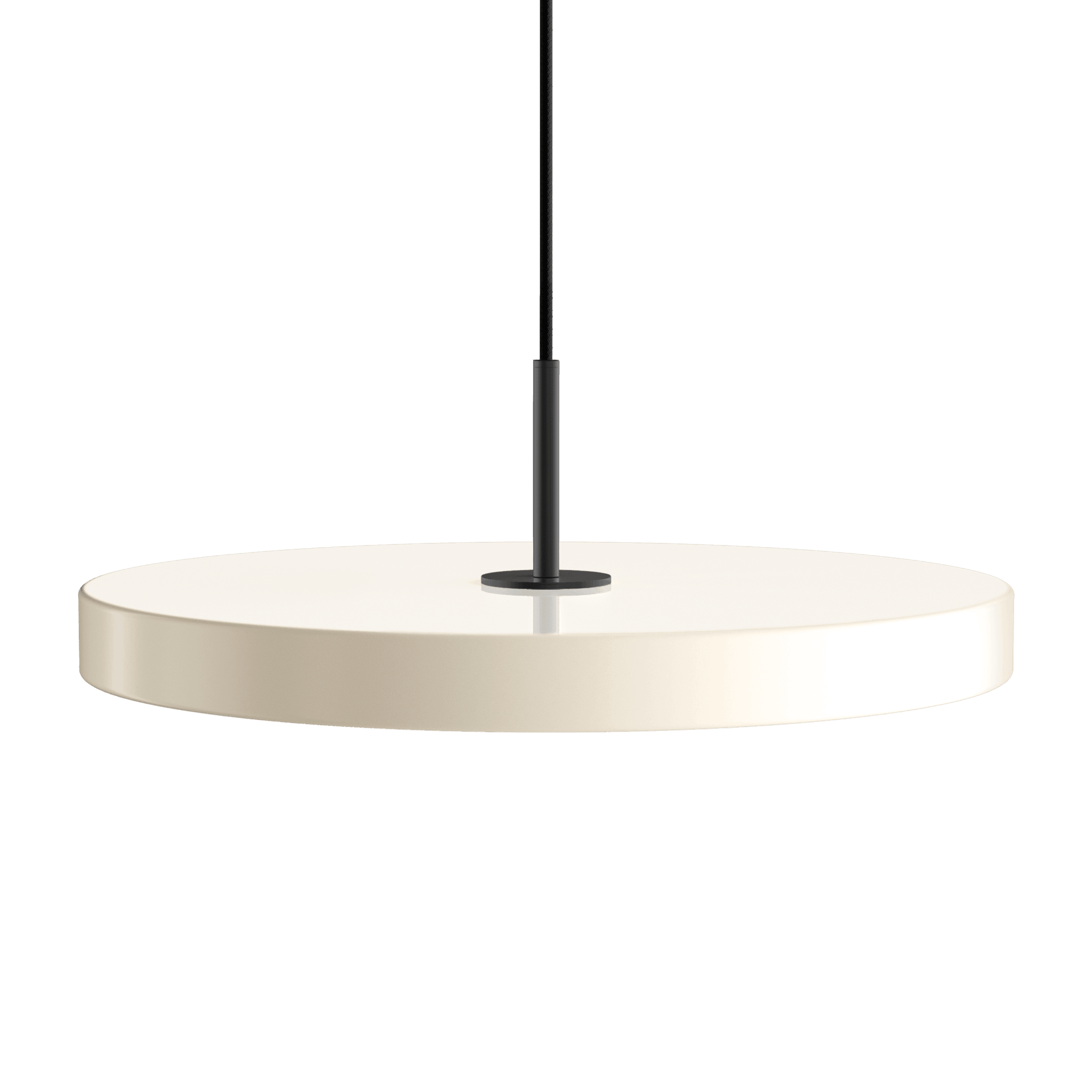 Lampa wisząca ASTERIA perłowy UMAGE Ø43 x 4 cm Czarny  Eye on Design