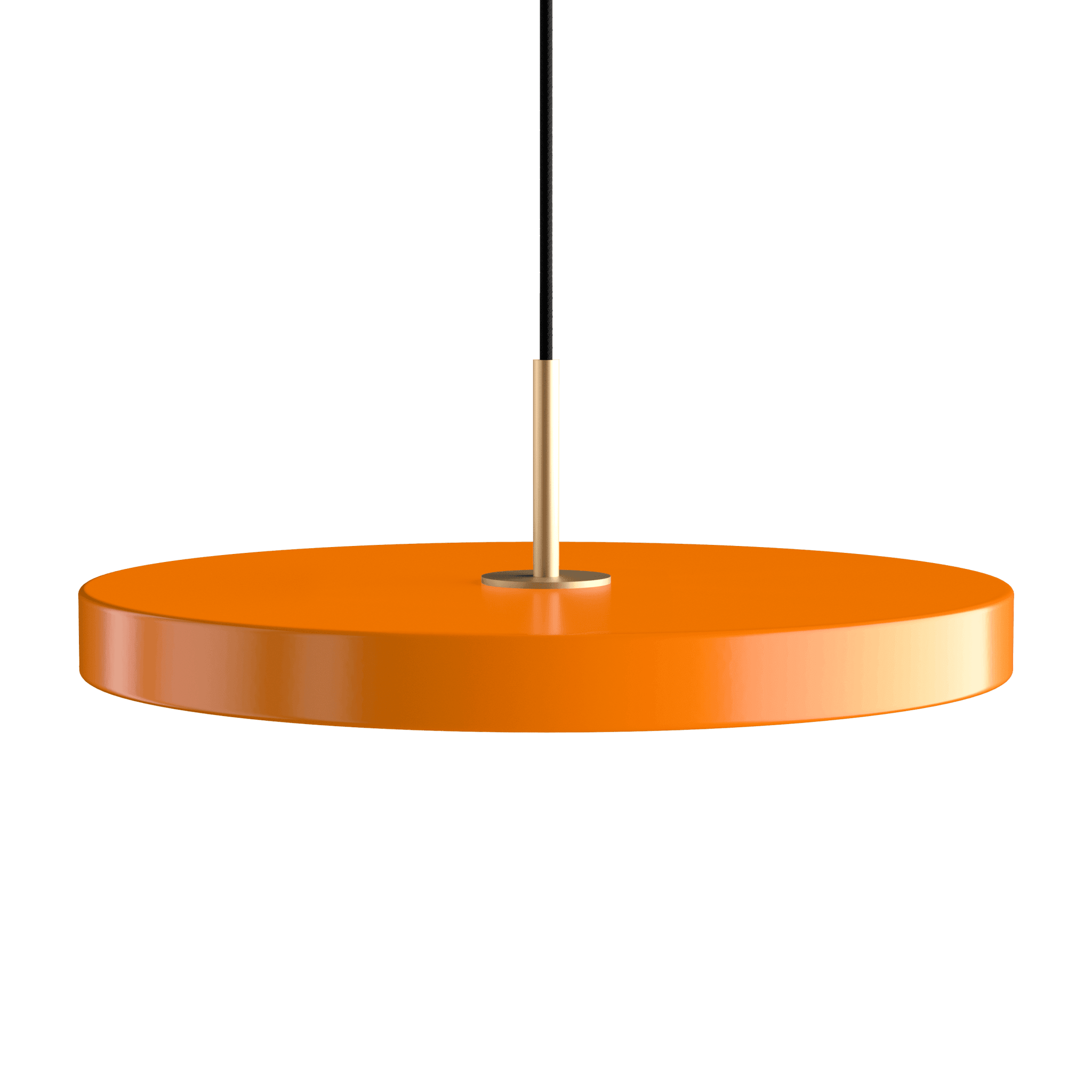 Lampa wisząca ASTERIA pomarańczowy UMAGE Ø43 x 4 cm Złoty  Eye on Design