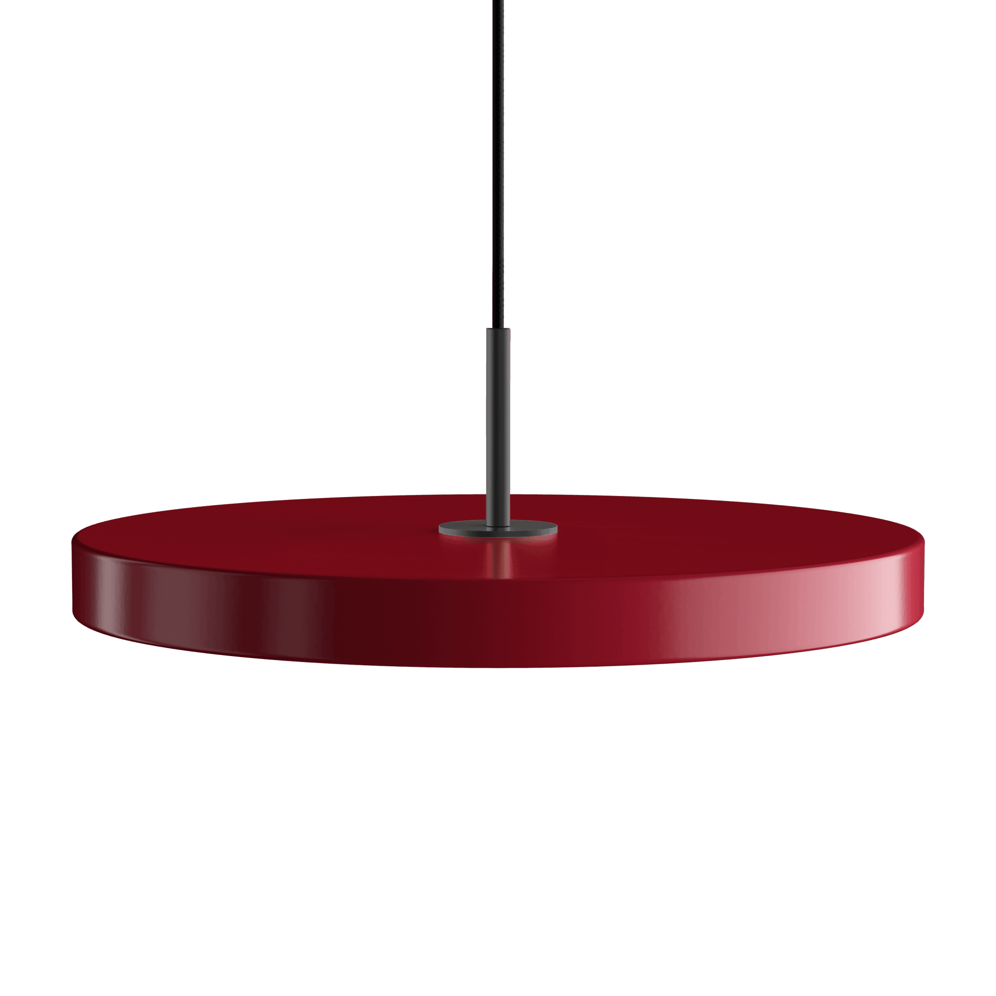 Lampa wisząca ASTERIA rubinowy UMAGE Ø43 x 4 cm Czarny  Eye on Design