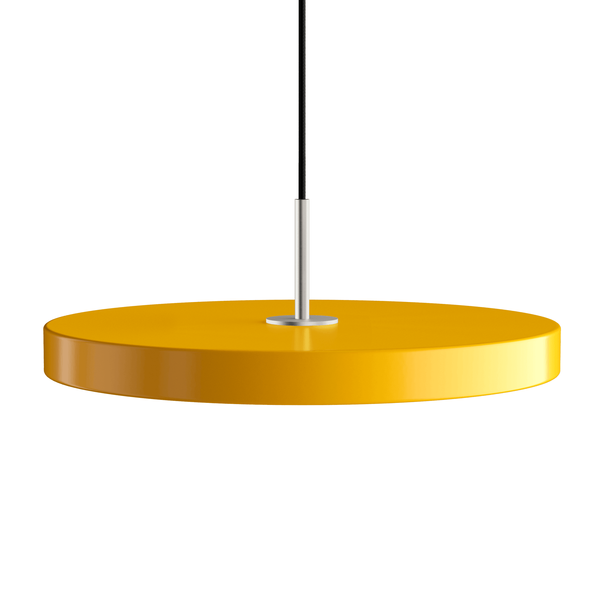 Lampa wisząca ASTERIA szafranowy UMAGE Ø43 x 4 cm Srebrny  Eye on Design