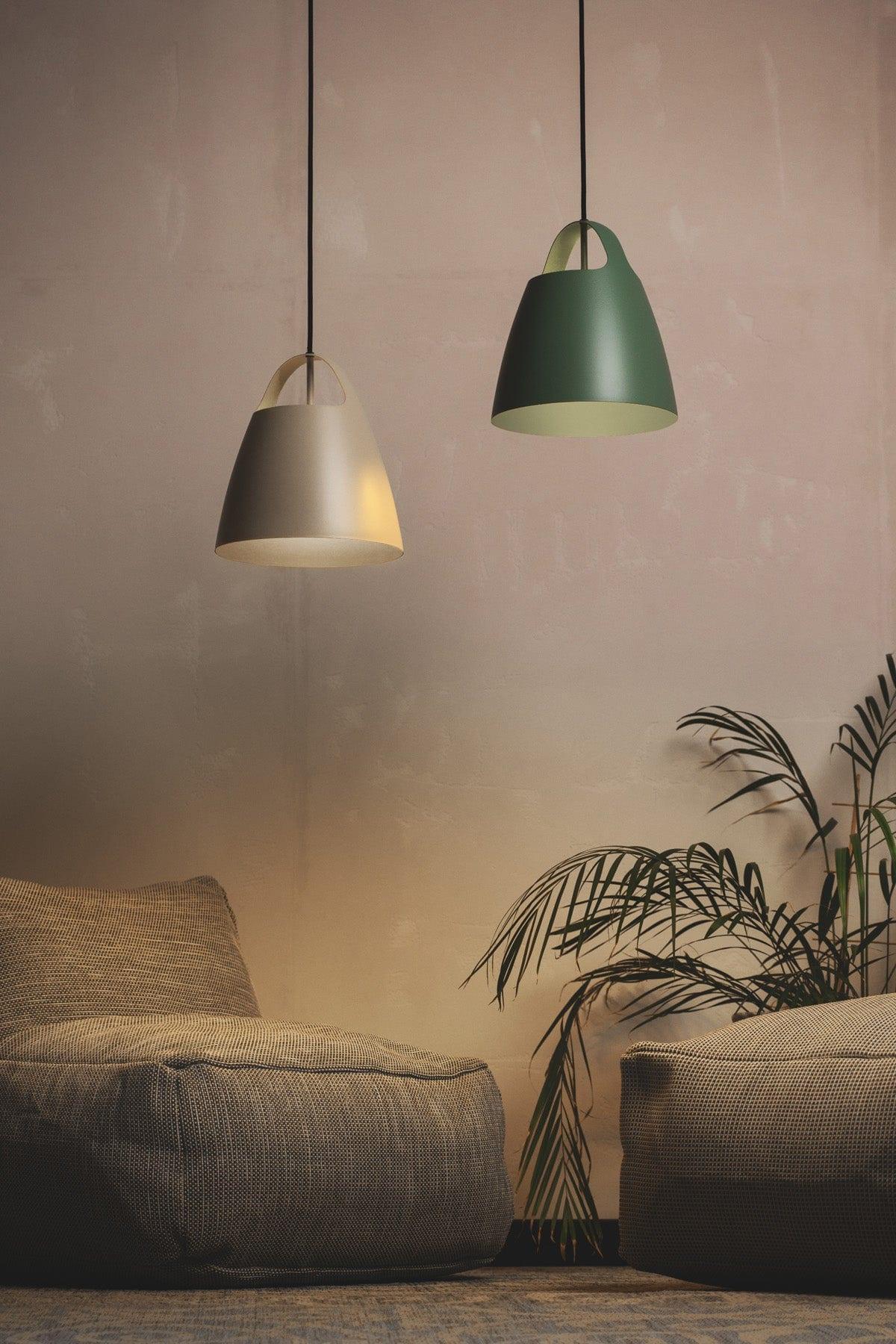 Lampa wisząca BELCANTO zielona Loftlight    Eye on Design