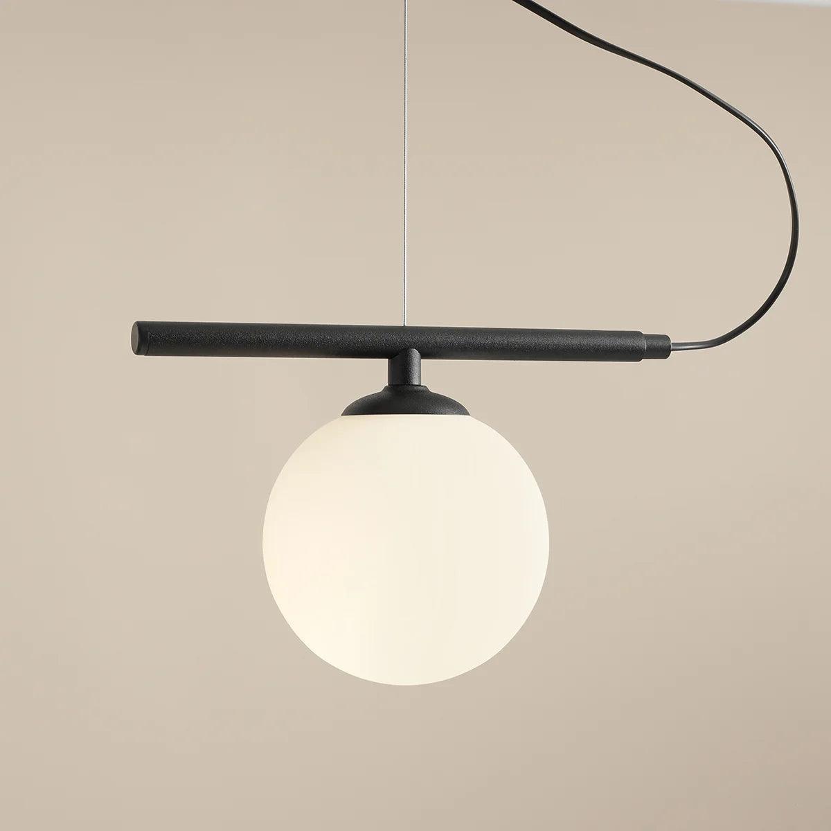 Lampa wisząca BERYL GLASS czarny Artera    Eye on Design