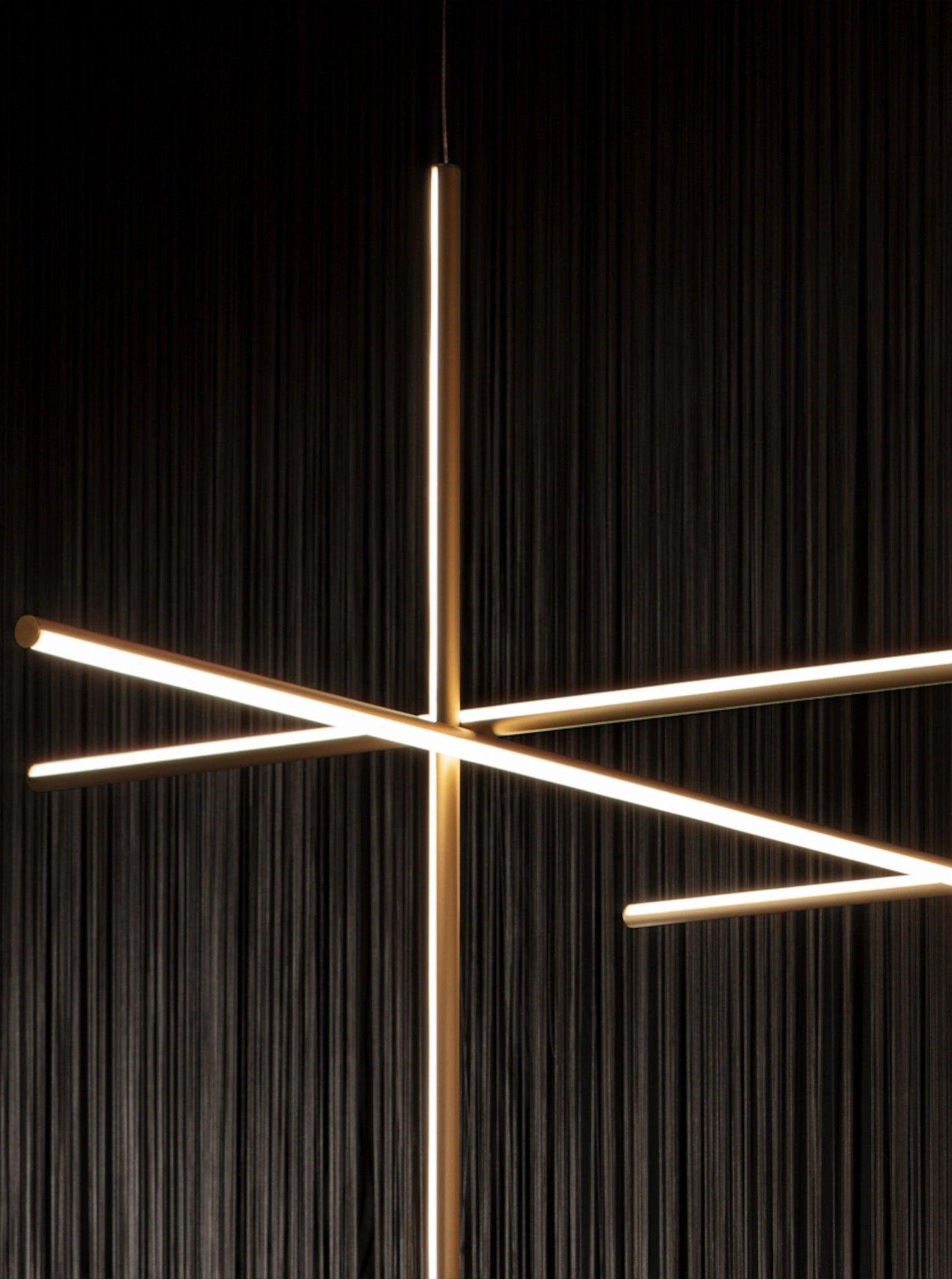 Lampa wisząca COORDINATES 4 szampański Flos    Eye on Design