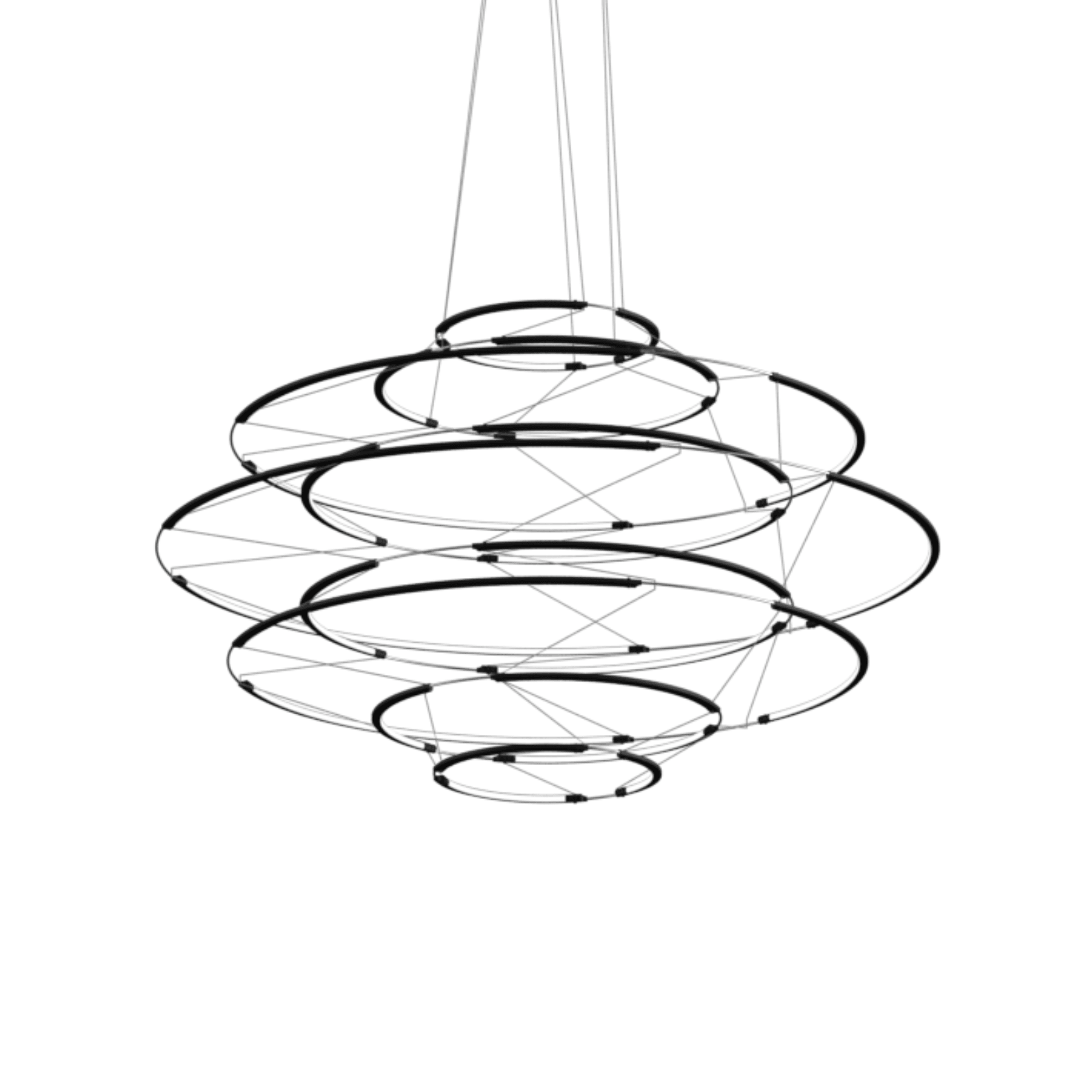 Lampa wisząca DROP 9 czarny - Eye on Design