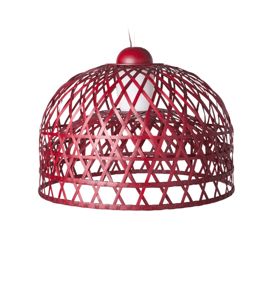 Lampa wisząca EMPEROR SUSPENDED czerwony Moooi 100 cm   Eye on Design