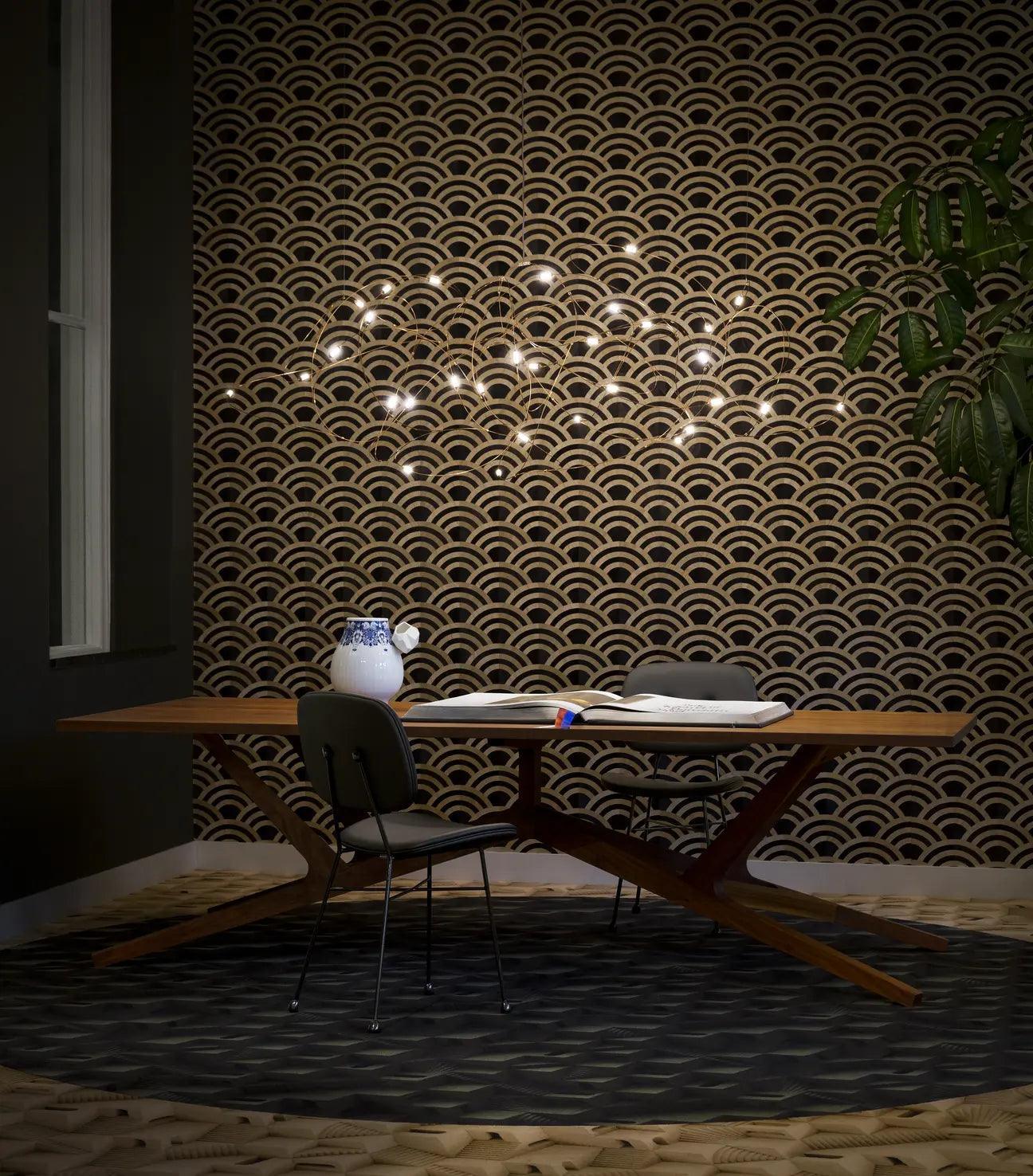 Lampa wisząca FLOCK OF LIGHT brąz Moooi    Eye on Design