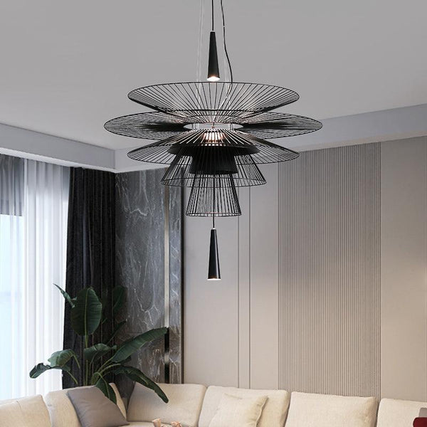 Lampa wisząca GRAVITY I czarny Forestier    Eye on Design