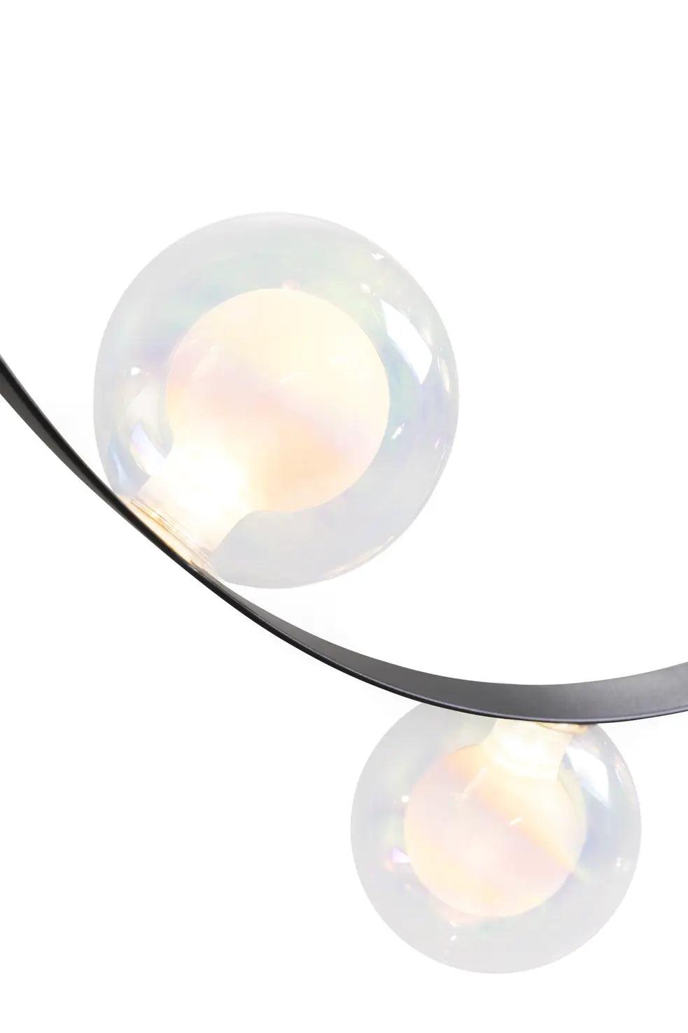 Lampa wisząca HUBBLE BUBBLE Moooi 7 Przezroczysty opalizujący  Eye on Design