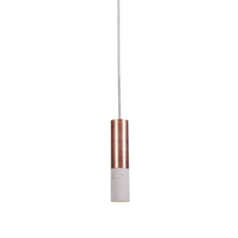 Lampa wisząca KALLA COPPER betonowa Loftlight    Eye on Design