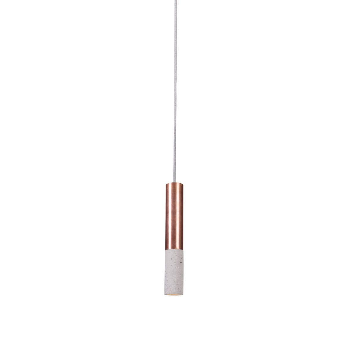 Lampa wisząca KALLA COPPER betonowa Loftlight    Eye on Design