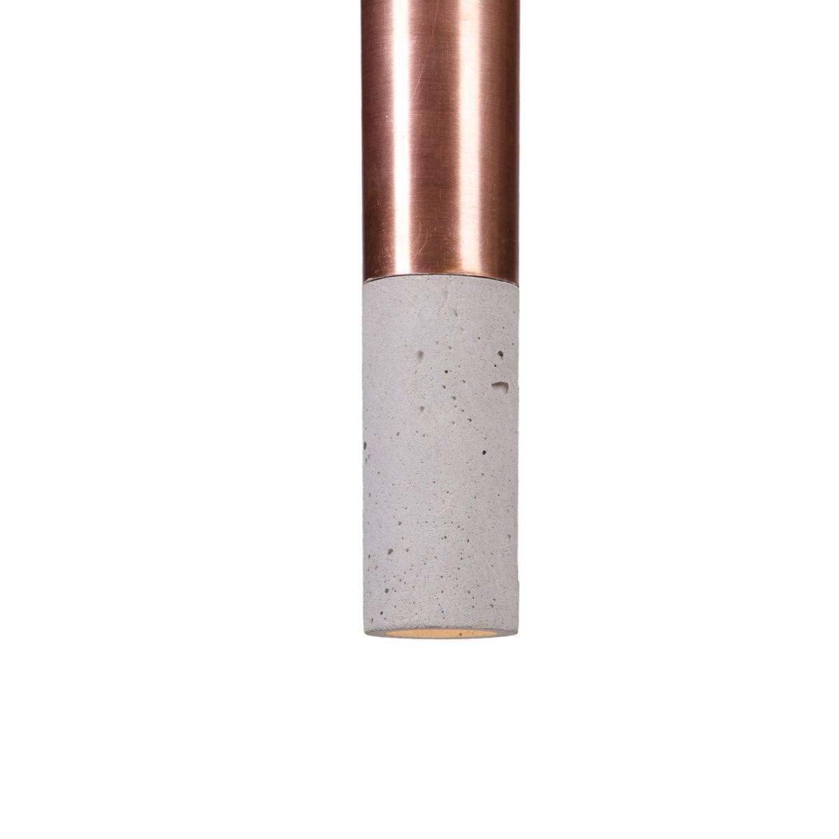 Lampa wisząca KALLA COPPER betonowa Loftlight    Eye on Design