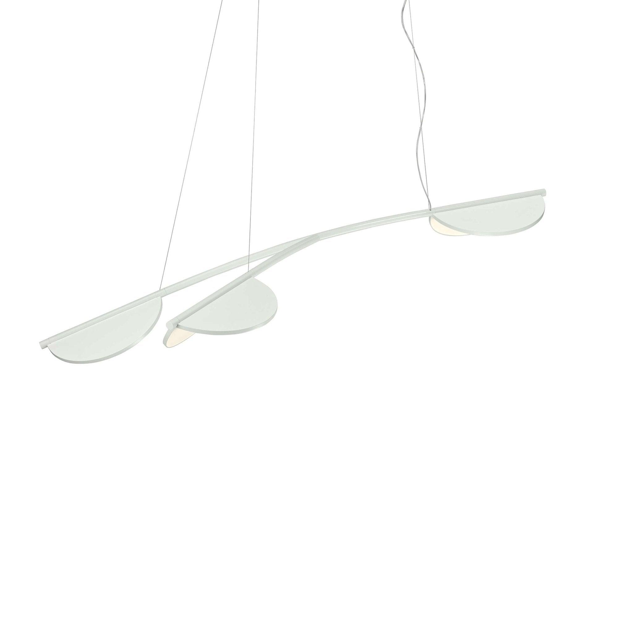Lampa wisząca krótka ALMENDRA ORGANIC biały Flos 3   Eye on Design
