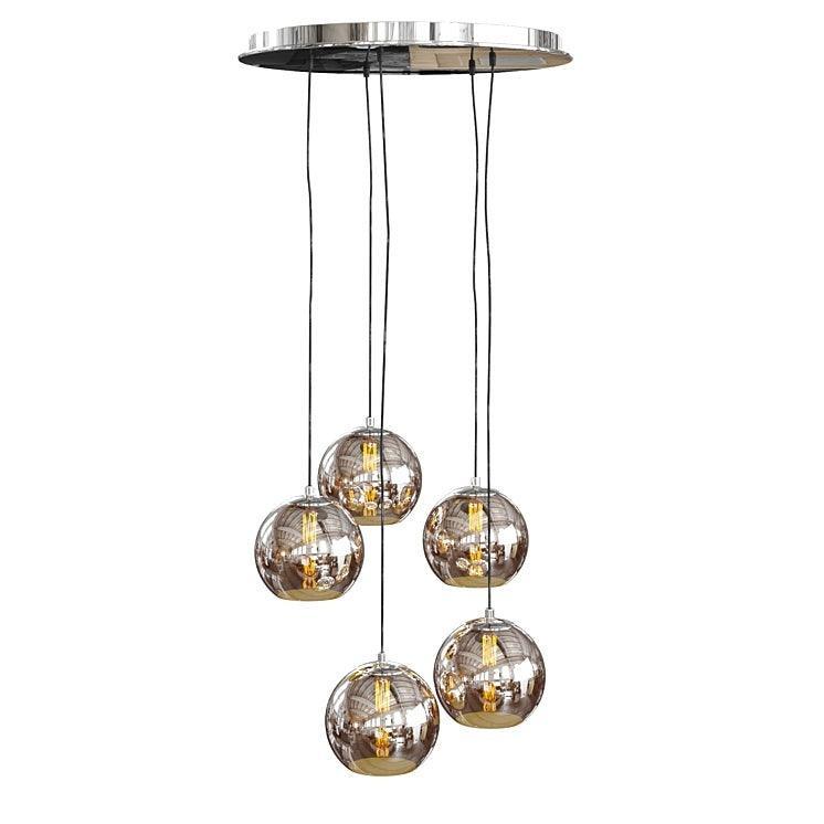 Lampa wisząca KUBRIC satynowy złoty Contardi    Eye on Design