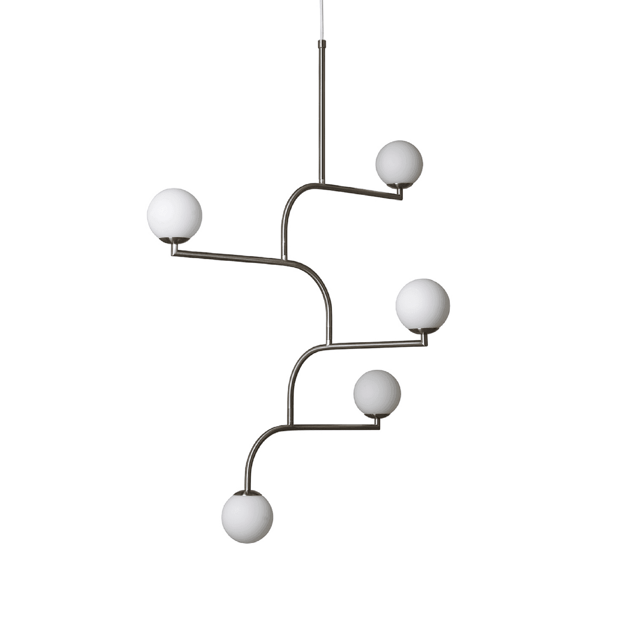 Lampa wisząca MOBIL GRAND nikiel Pholc    Eye on Design