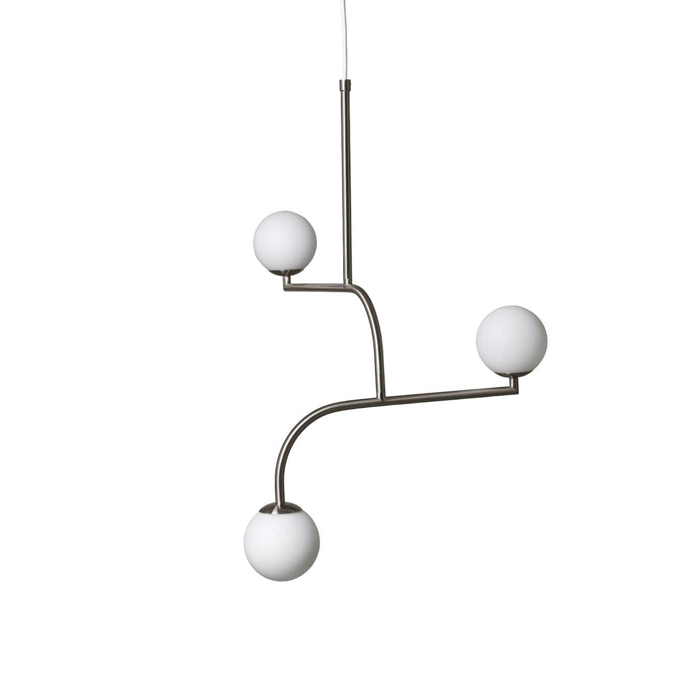 Lampa wisząca MOBIL nikiel Pholc    Eye on Design