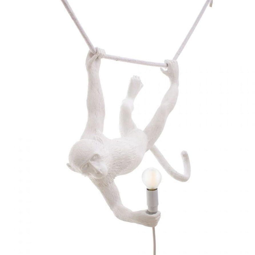 Lampa wisząca MONKEY SWING biały Seletti    Eye on Design