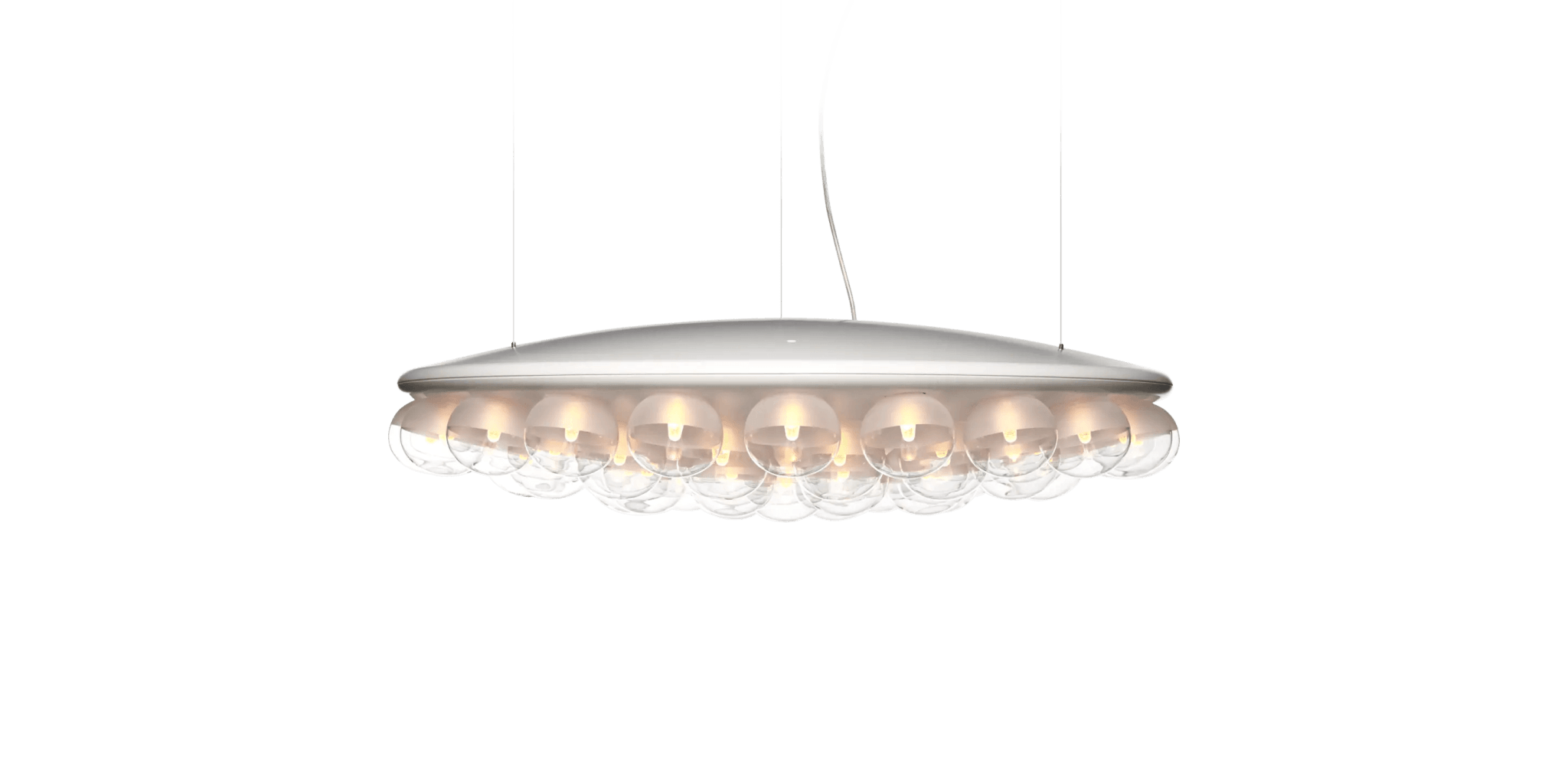 Lampa wisząca PROP LIGHT ROUND SINGLE szkło Moooi 2700K   Eye on Design