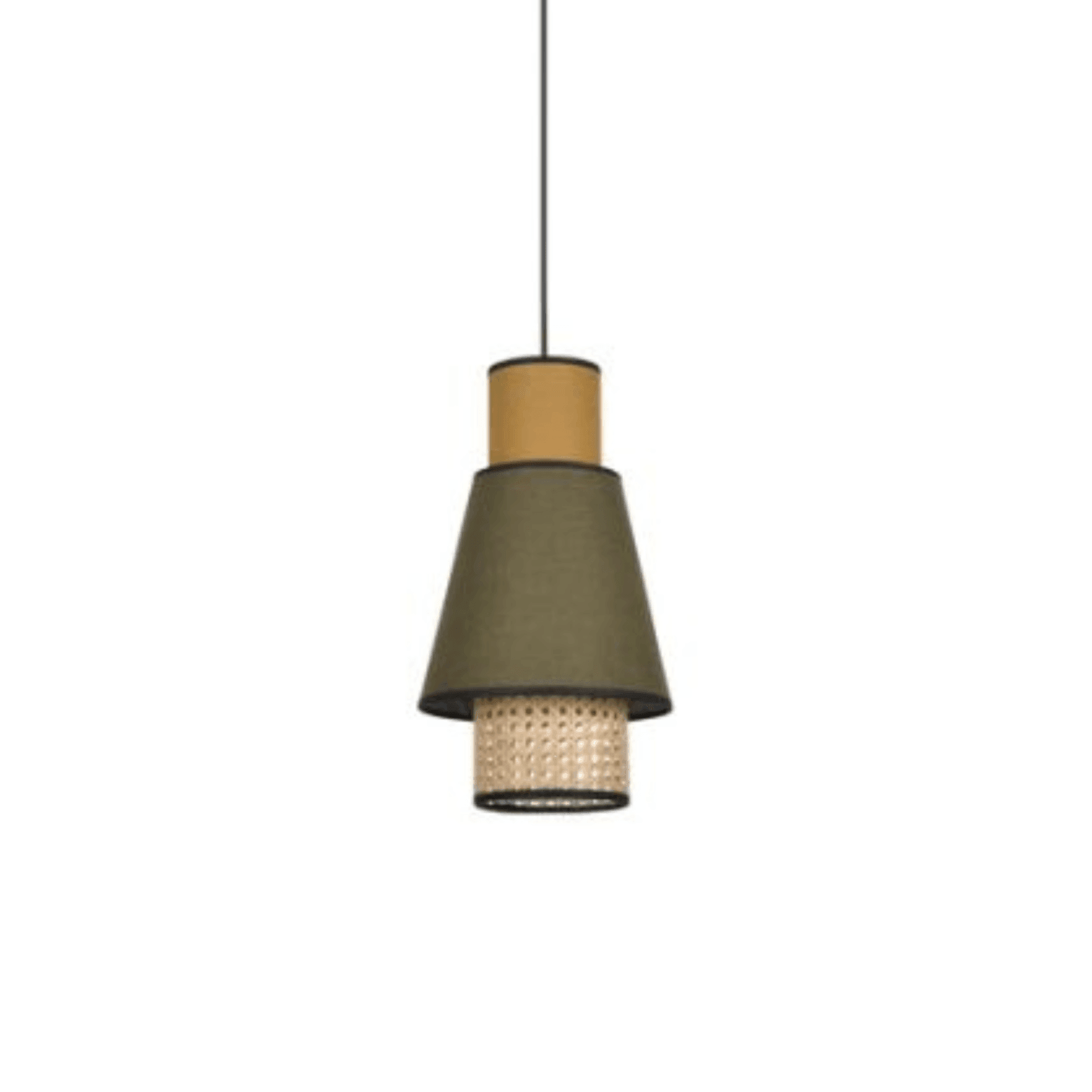 Lampa wisząca SINGAPOUR oliwkowy Market Set    Eye on Design