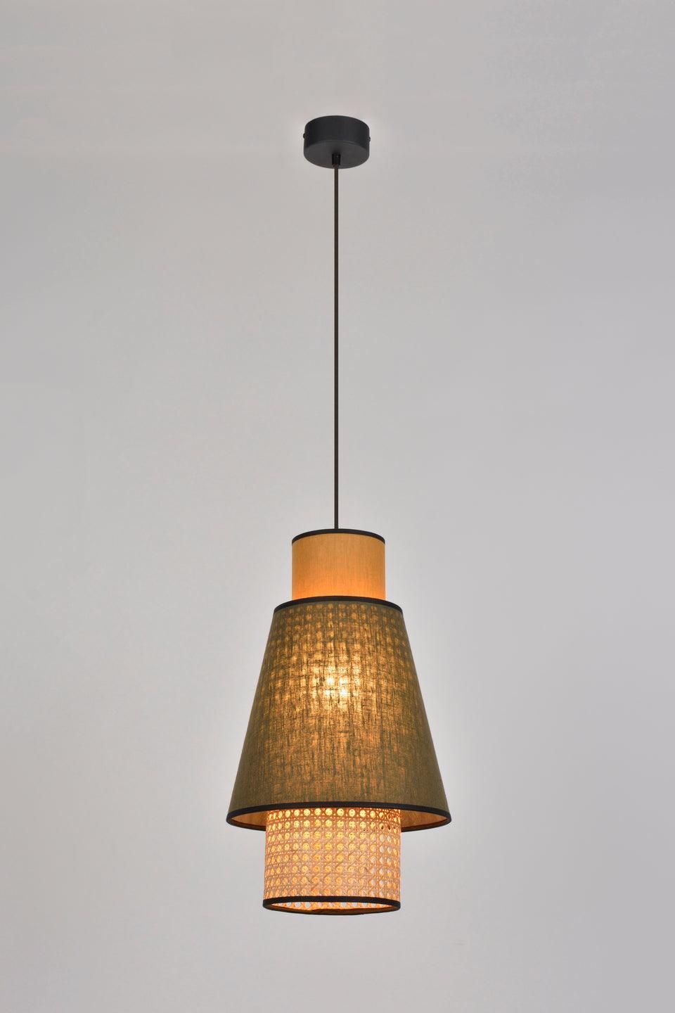 Lampa wisząca SINGAPOUR oliwkowy Market Set    Eye on Design