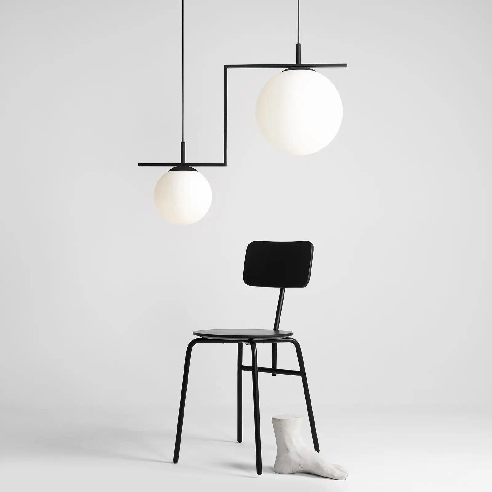 Lampa wisząca ZAC DUO czarny Artera    Eye on Design