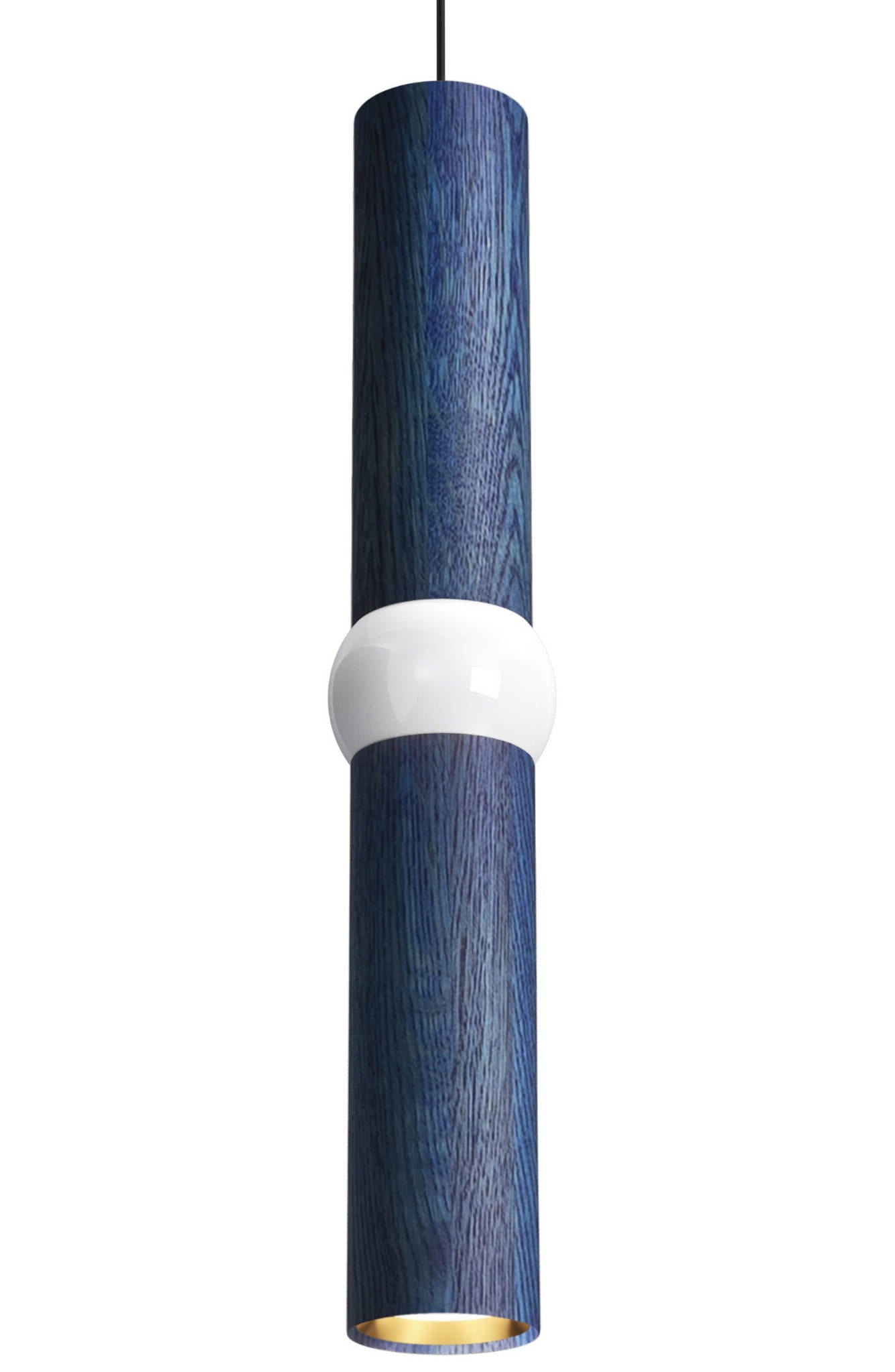 Pendelleuchte LIGHTBONE blauer Eiche