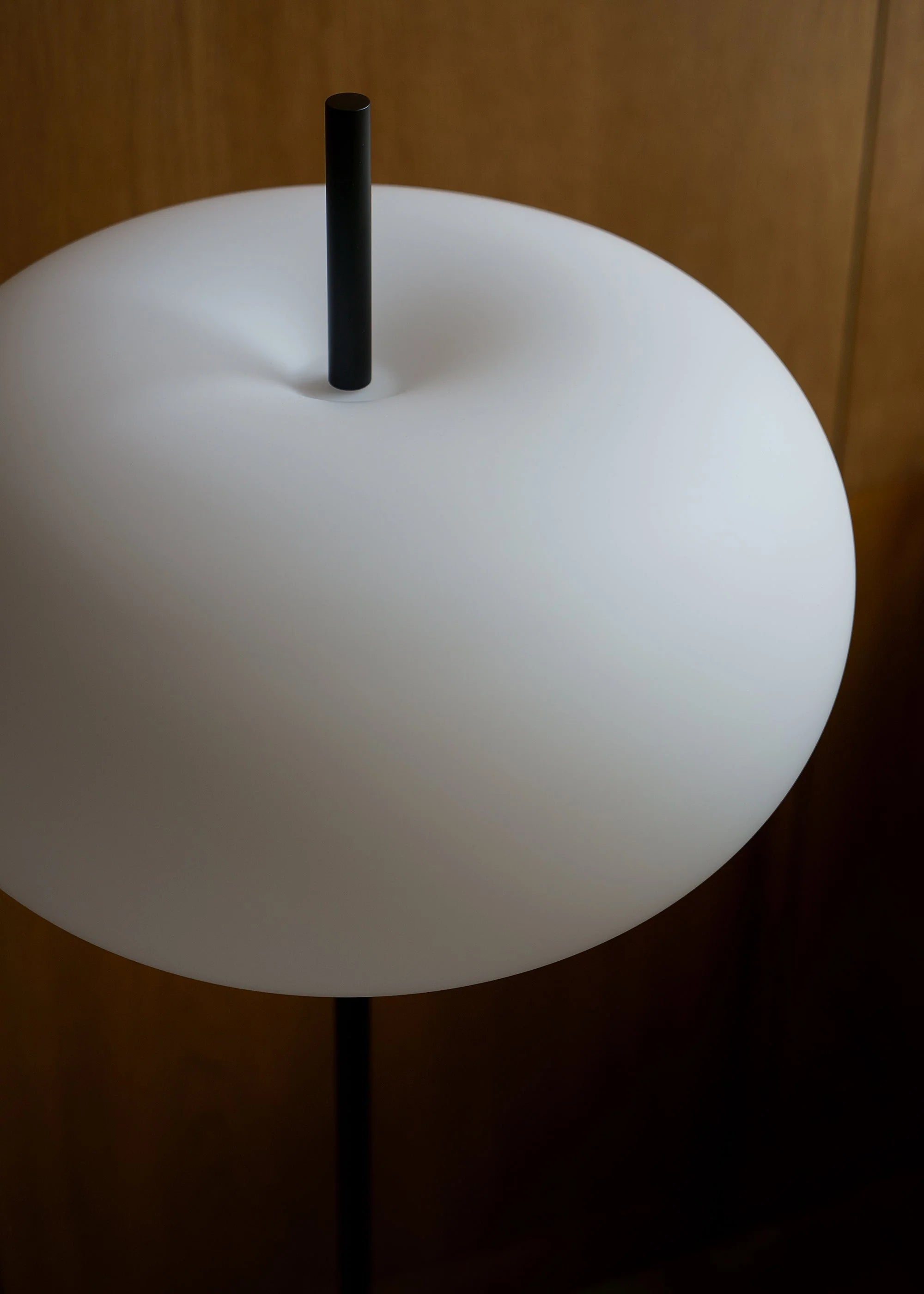 PIU floor lamp black marble