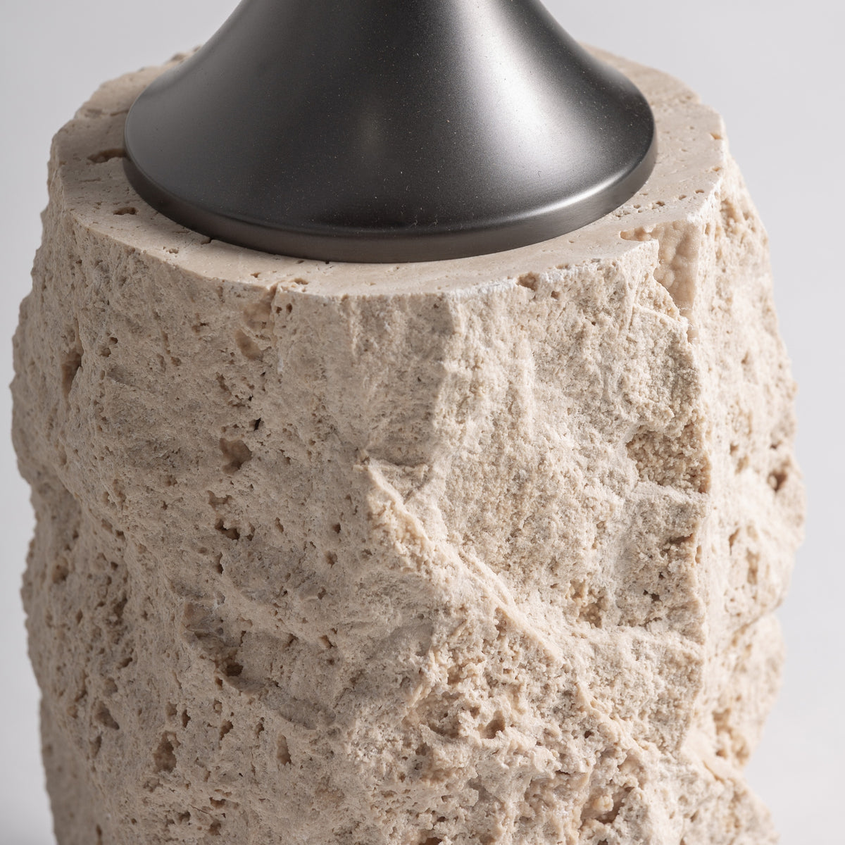 FRANGY table lamp in brass with a marble base