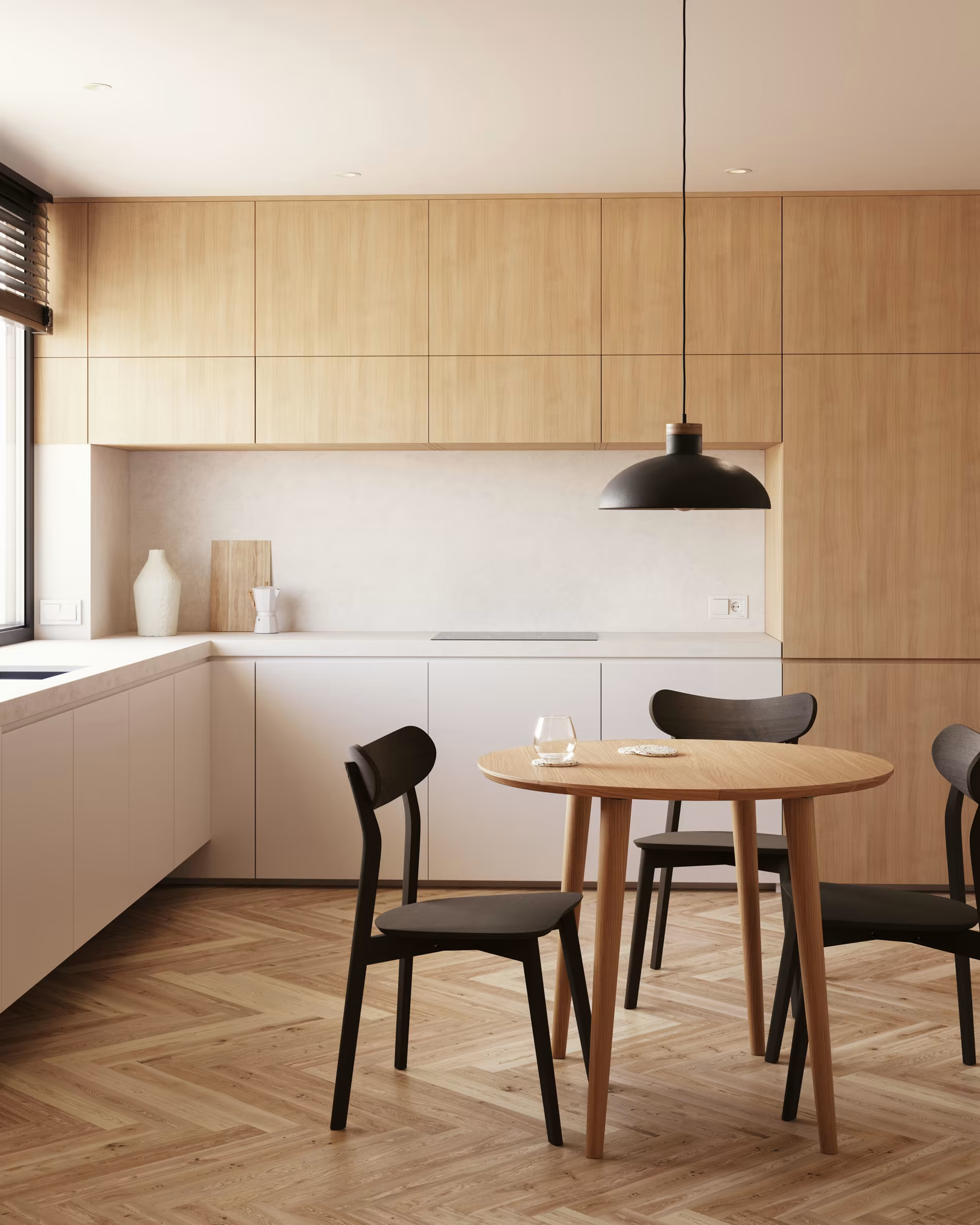 Lampa wisząca GOTRAM czarny La Forma    Eye on Design