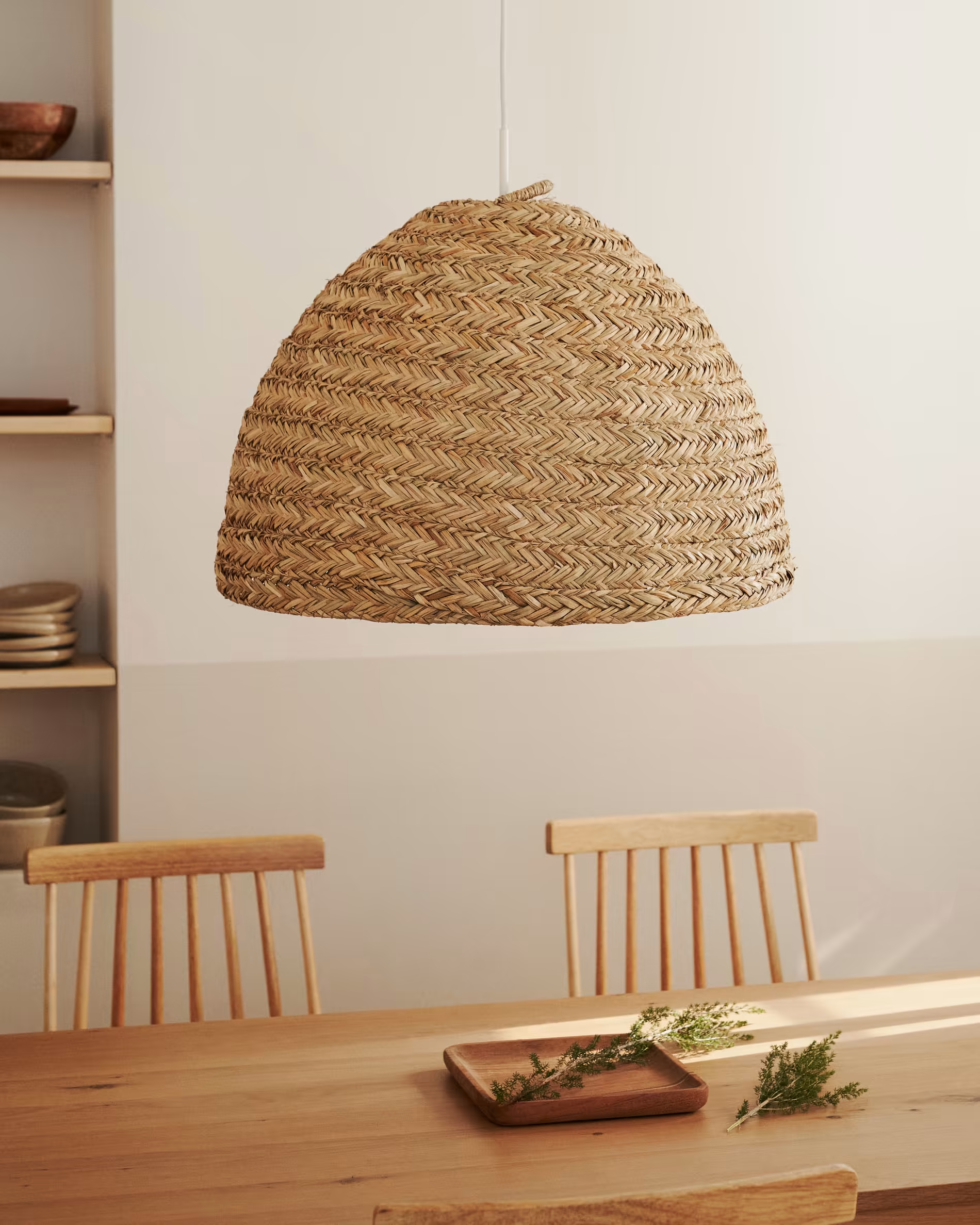 Lampa wisząca FONTETA trawa morska La Forma    Eye on Design