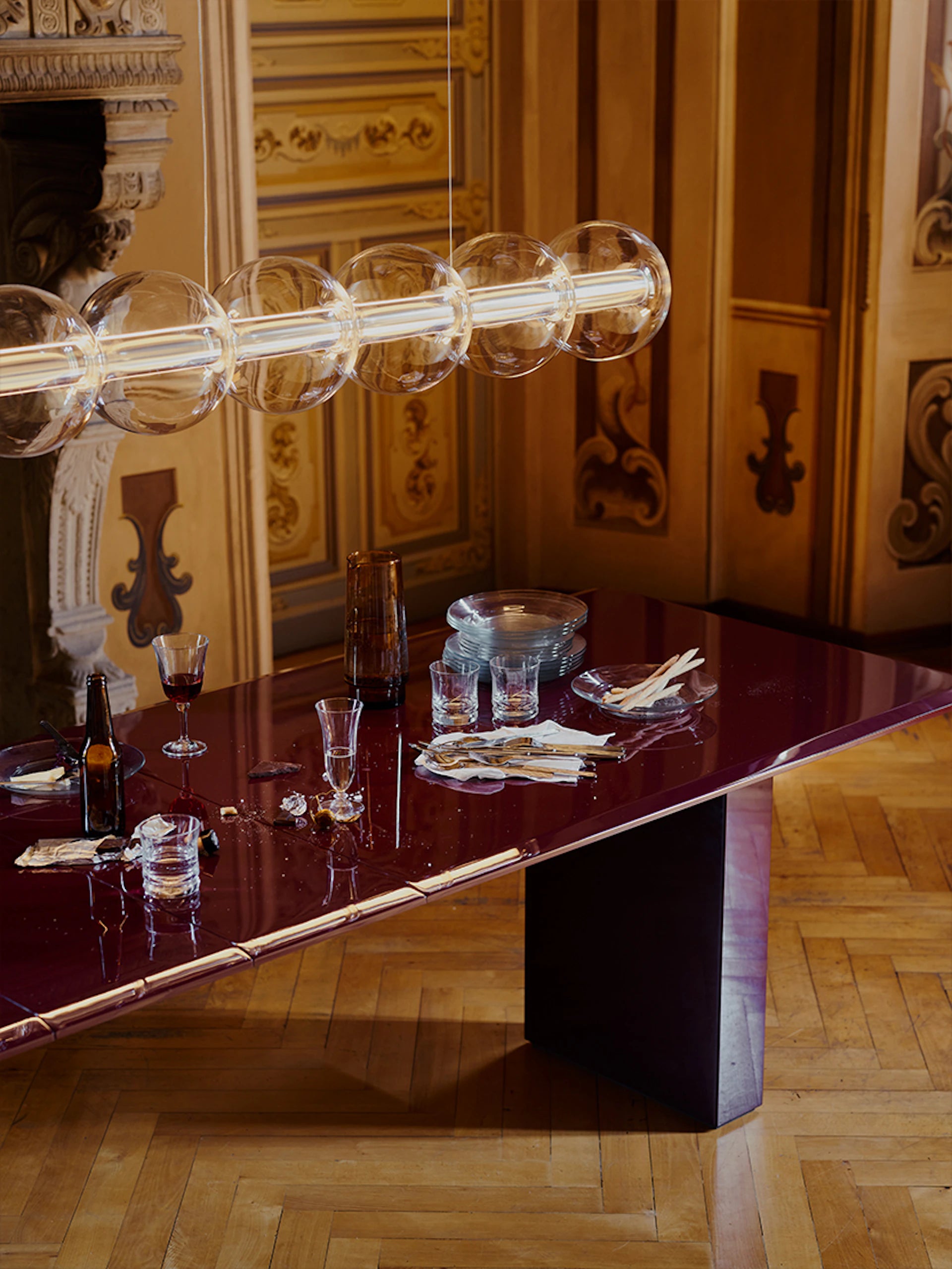 LUCE SFERICA Glass Pendant Lamp