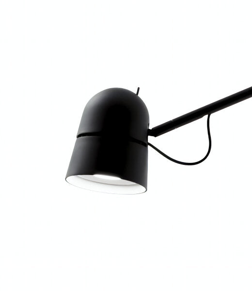 Counterbalance wall lamp black