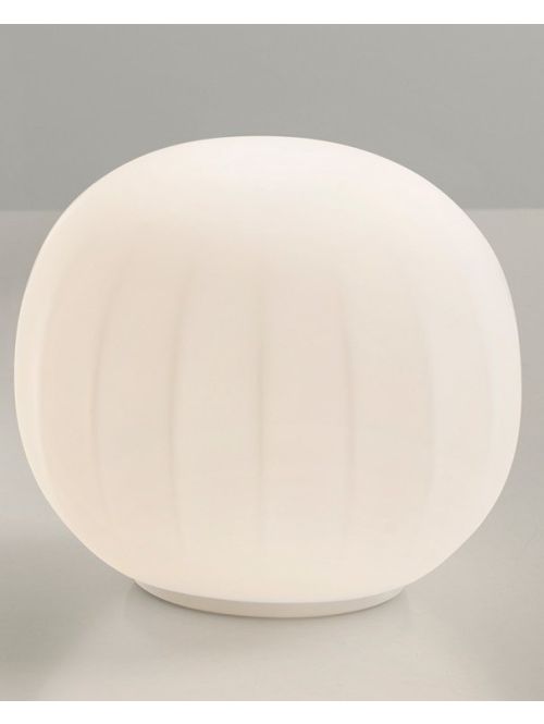 Solid white table lamp