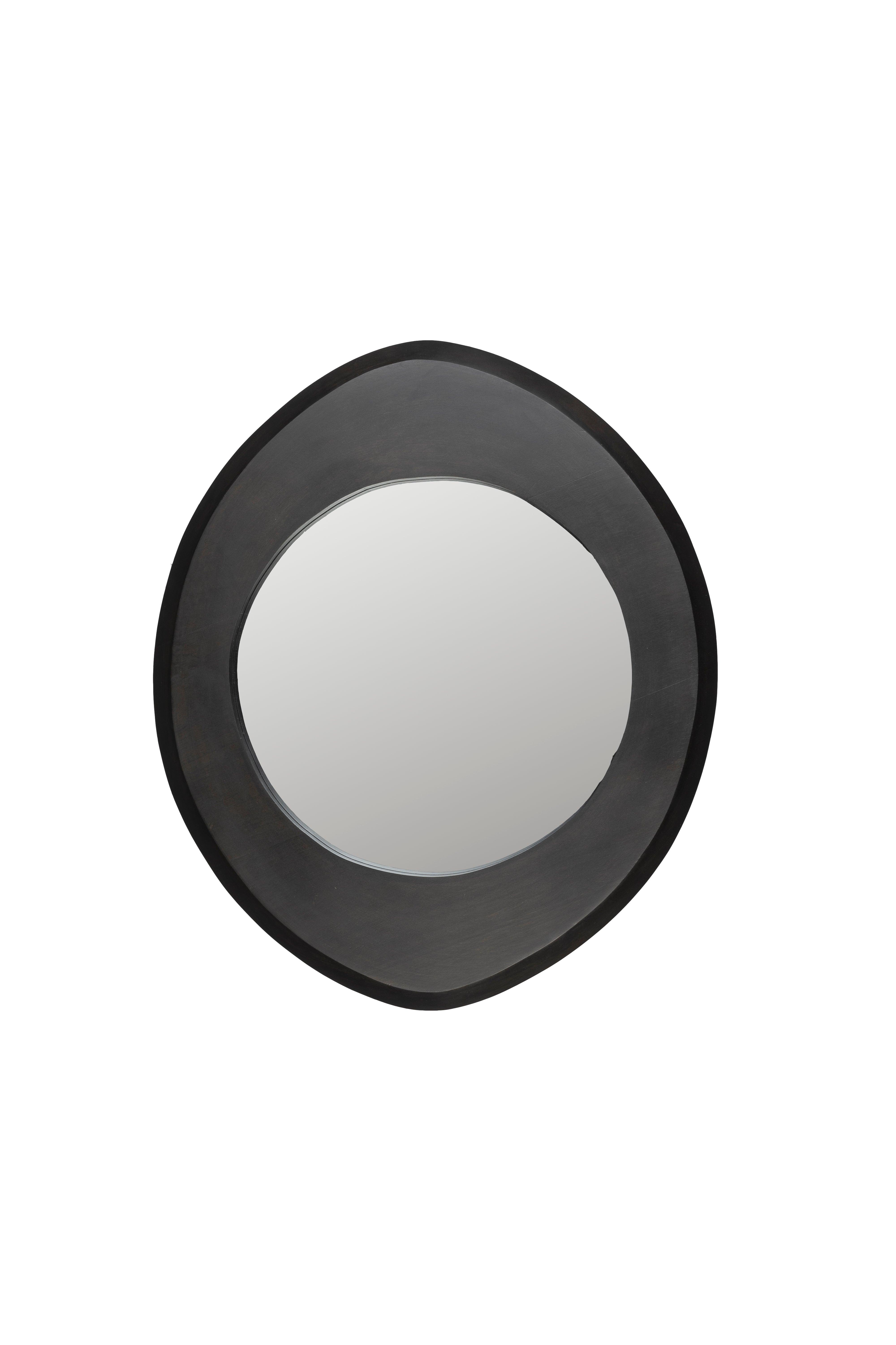 Aren Mirror Wood Black S Dutchbone    Eye on Design