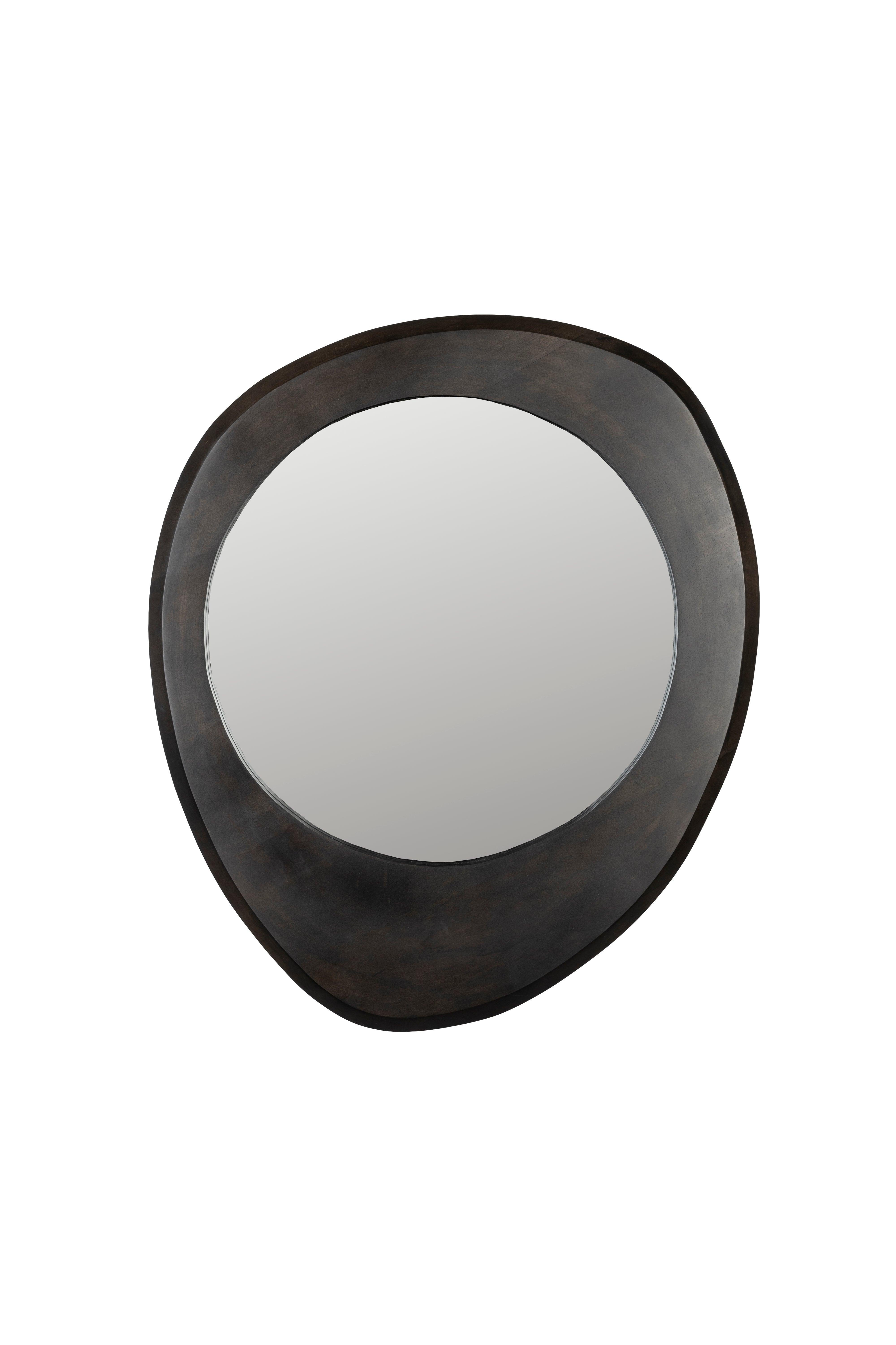 Aren Mirror Wood Black M Dutchbone    Eye on Design