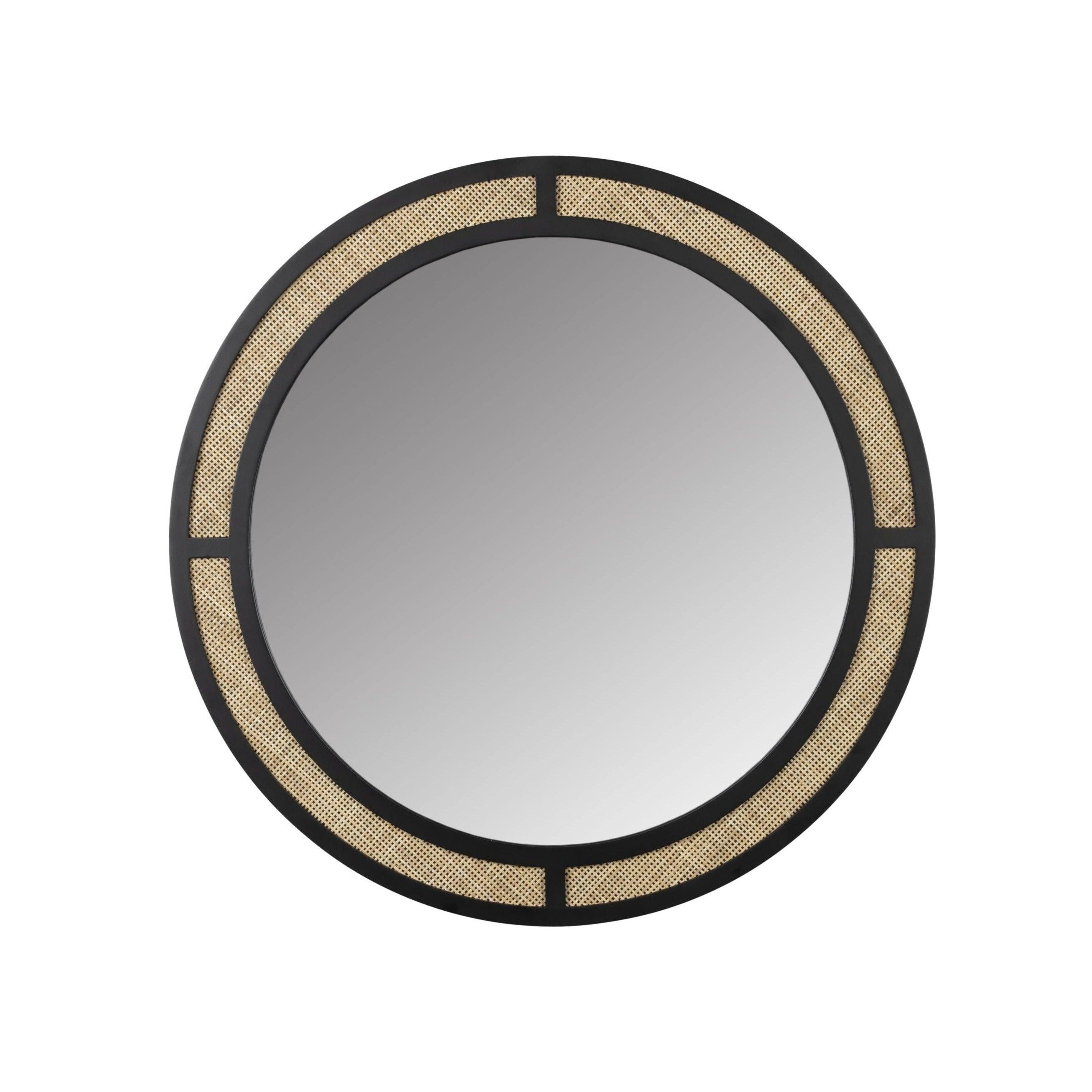 Mirror Aida Round White Label Living    Eye on Design