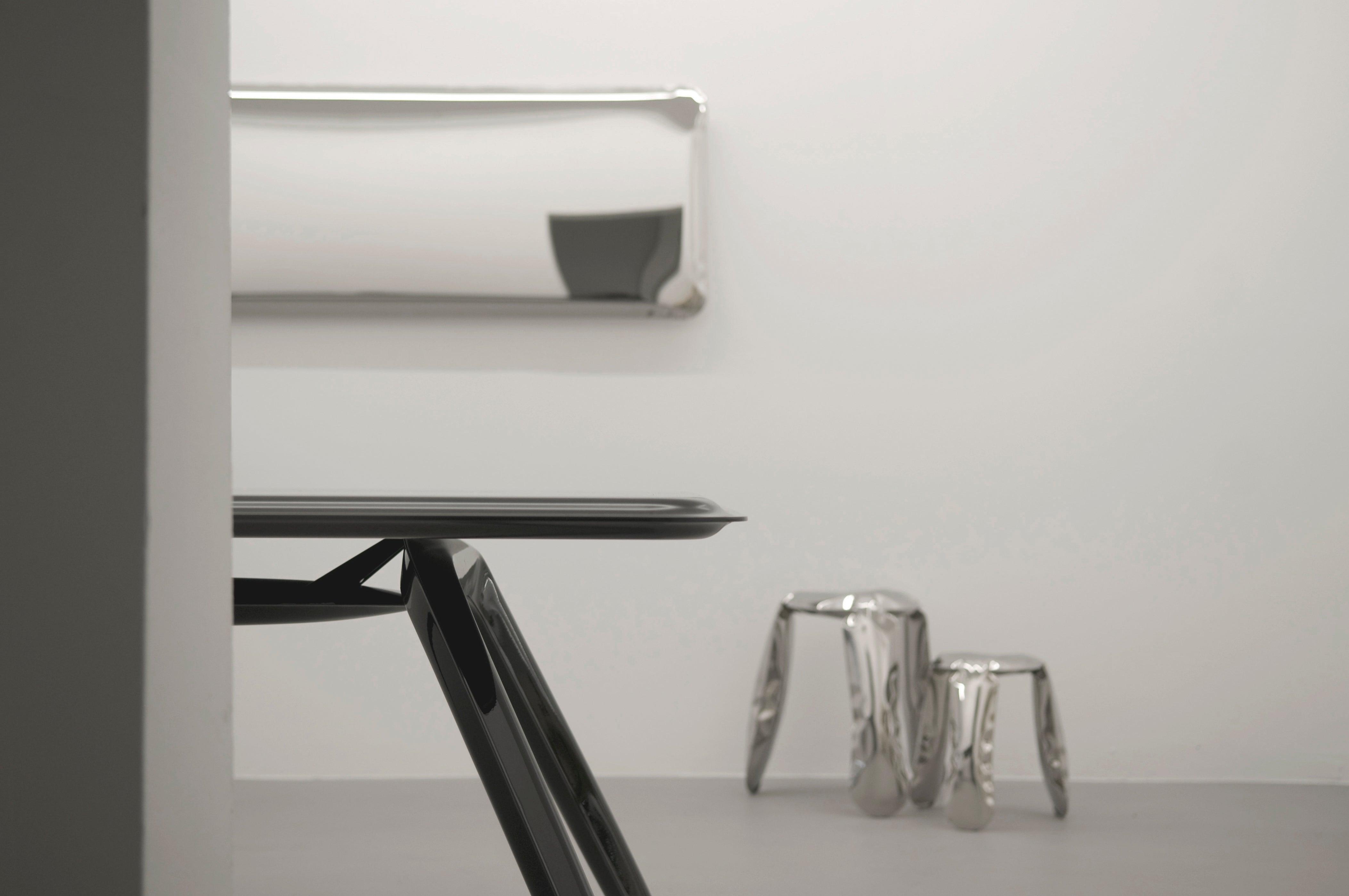 Lustro TAFLA Q inox Zieta Studio    Eye on Design