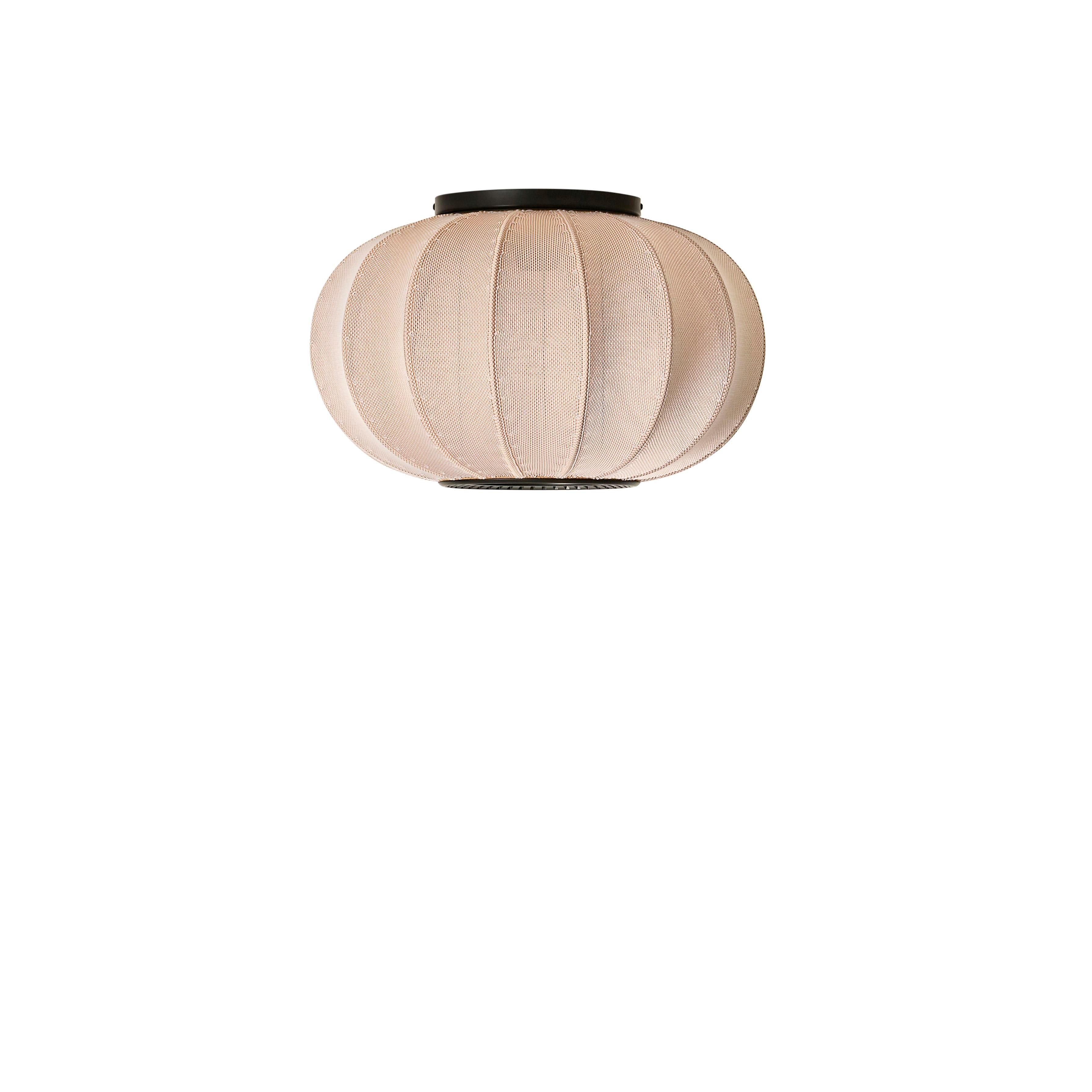 Knit-Wit Oval Sand ceiling lamp