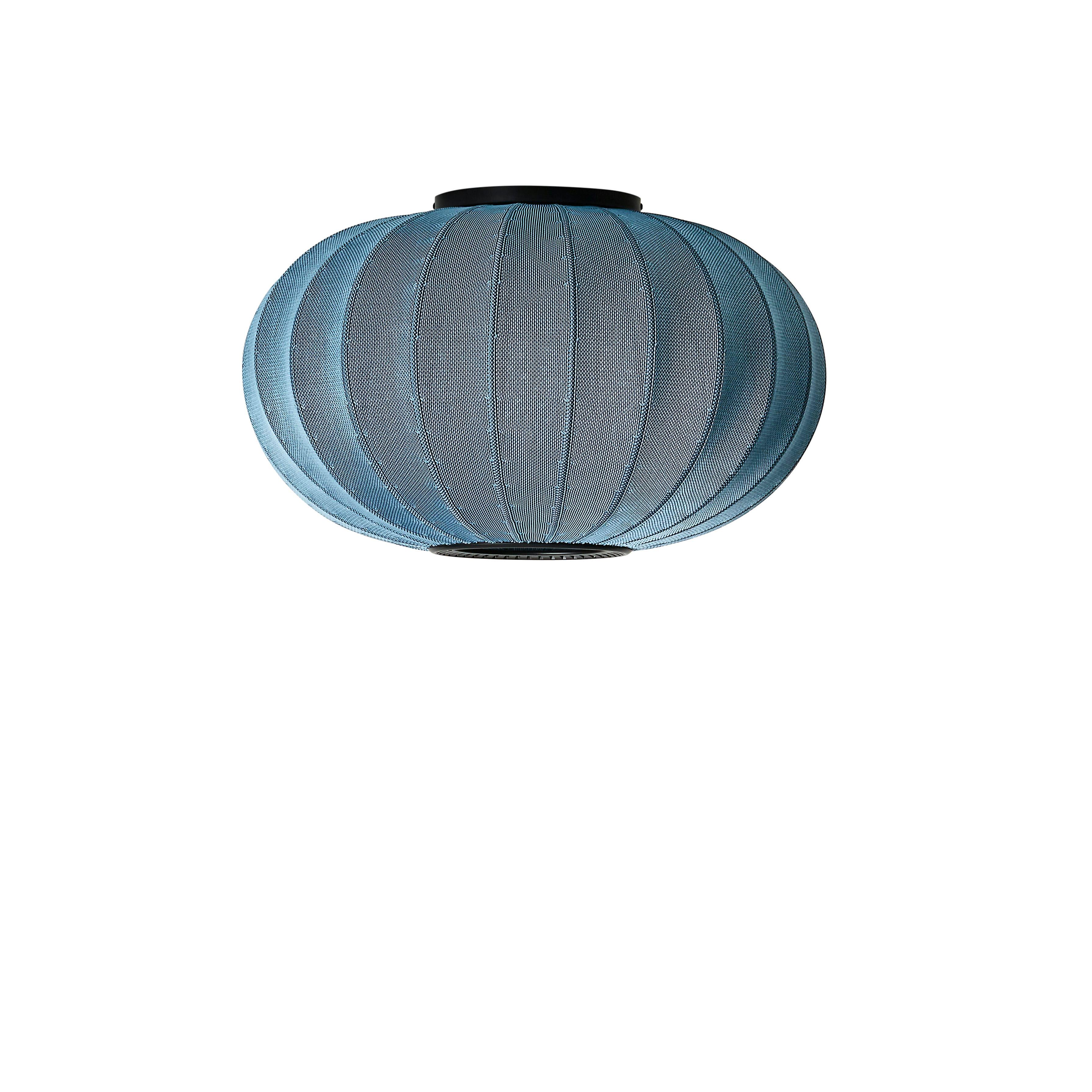Knit-Wit Oval Blue ceiling lamp