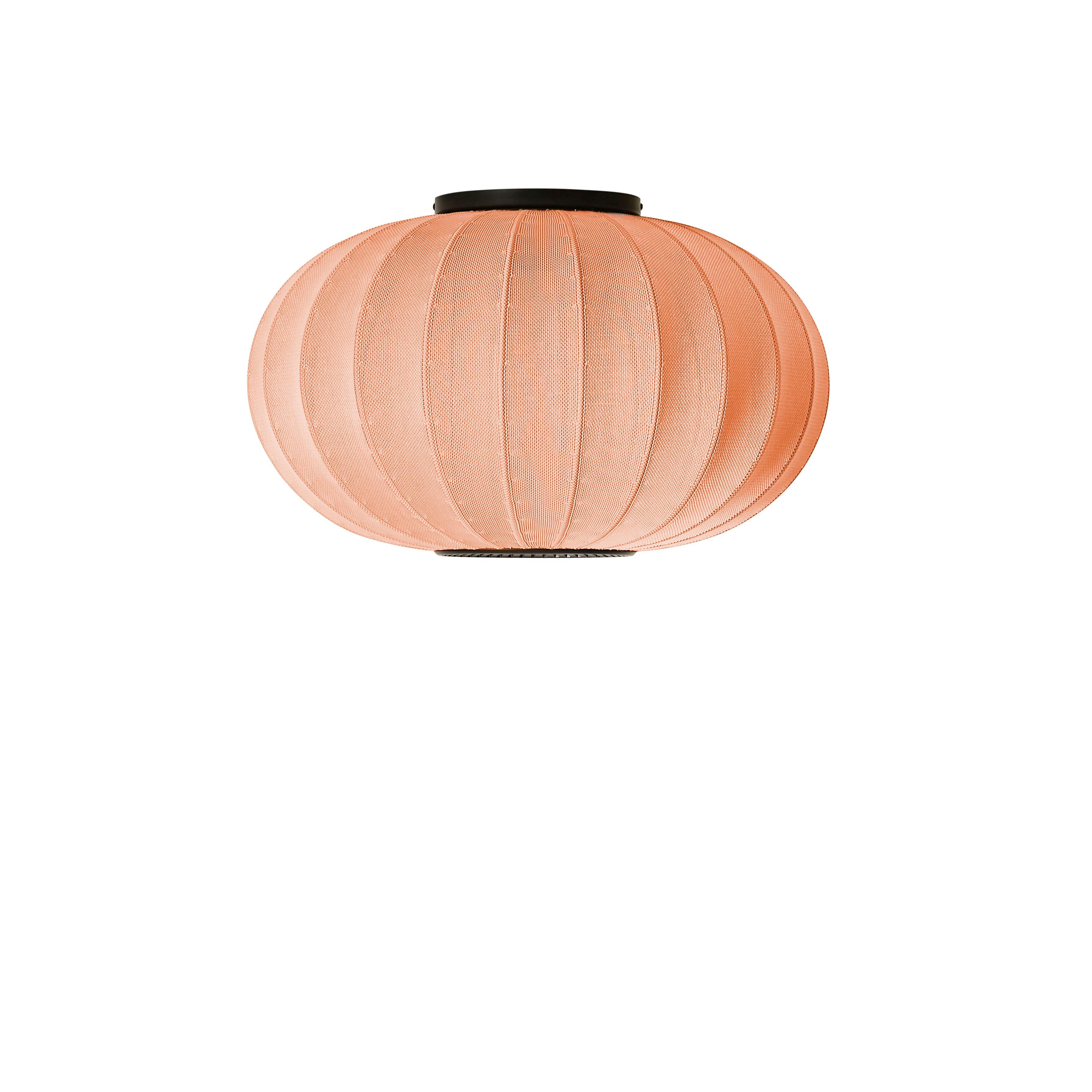 Ovale Korallenlampe stricken