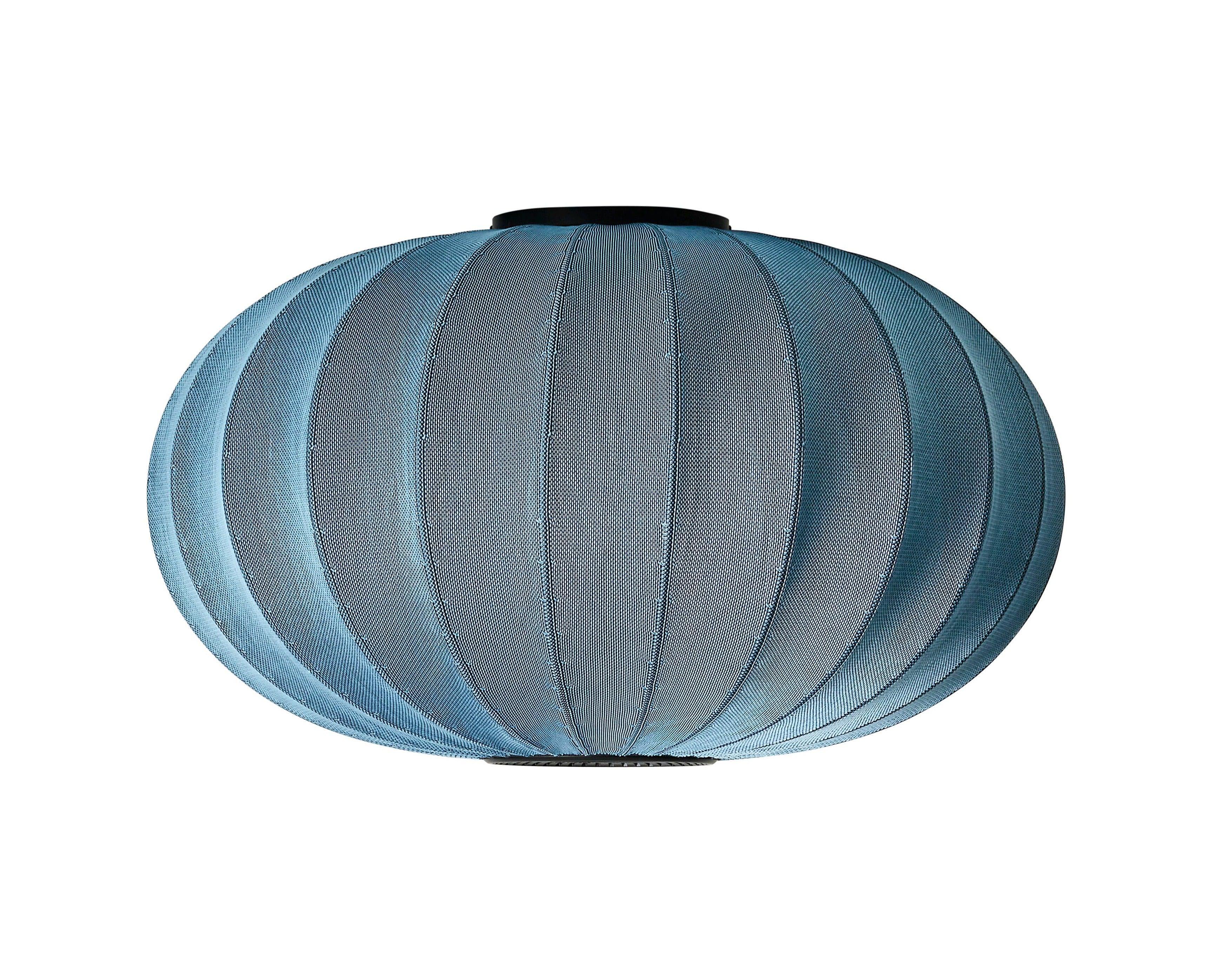 Knit-Wit Oval Blue ceiling lamp