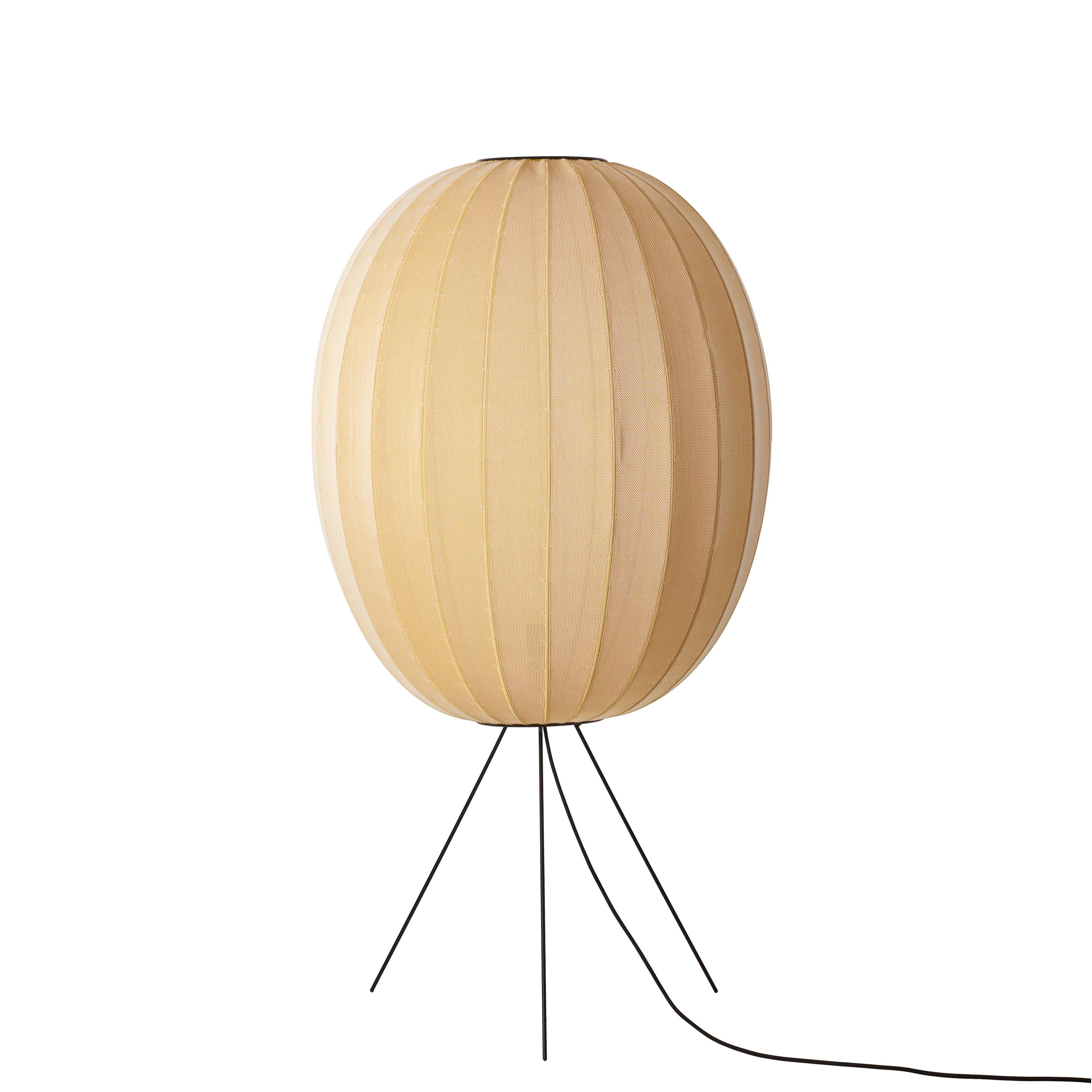 Knit-Wit floor lamp yellow