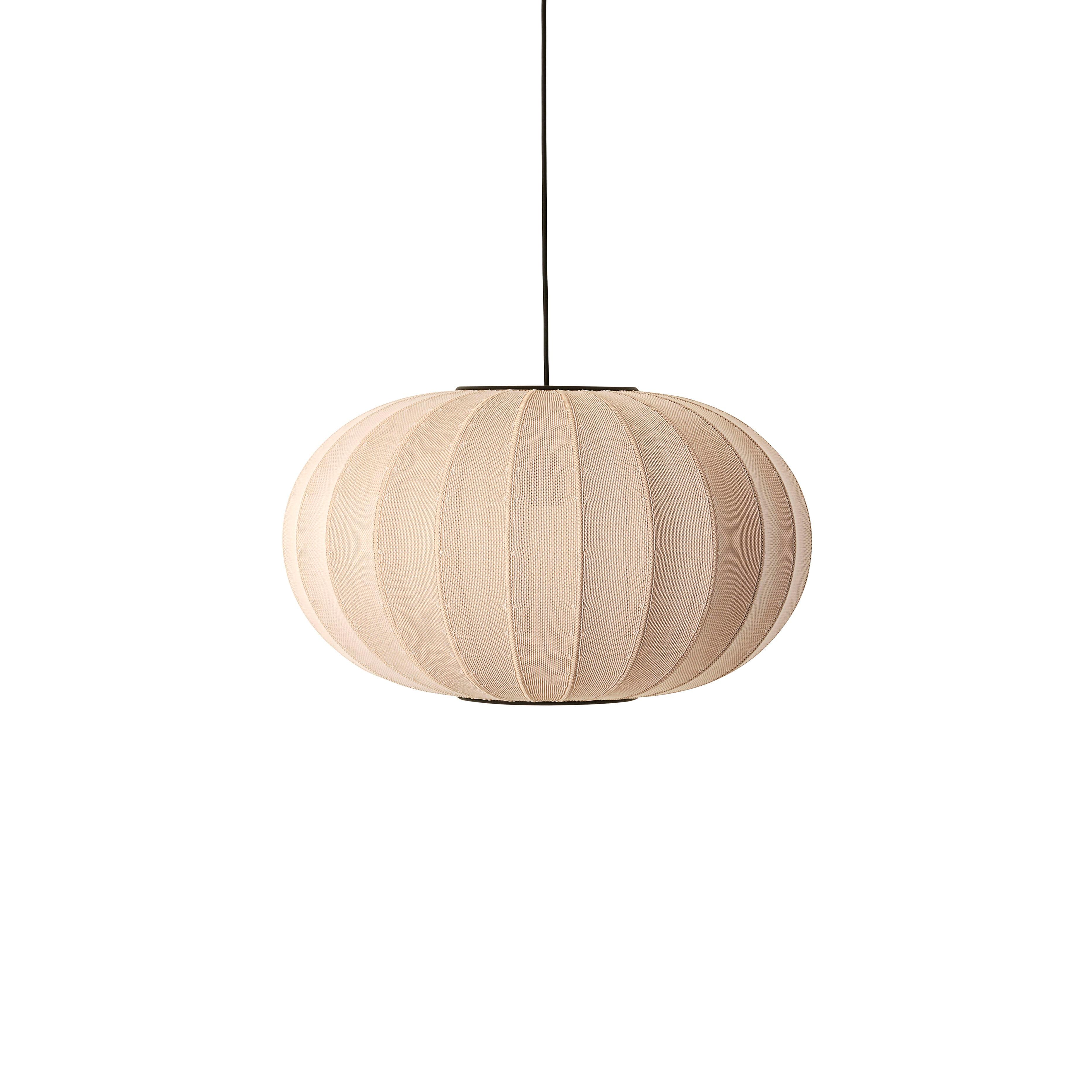 Knit-Wit Oval Sand Hanging Lamp