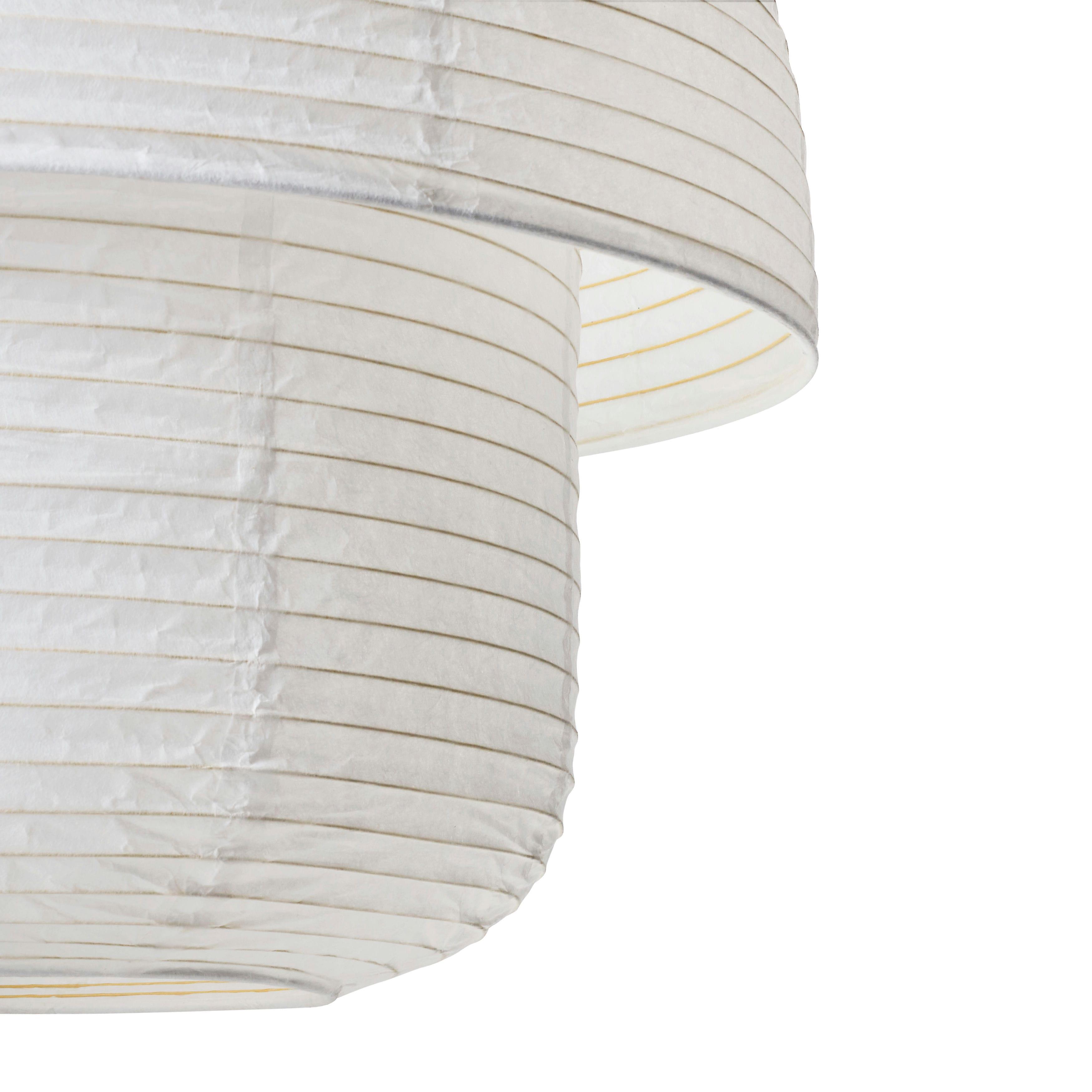 Table lamp Double white paper