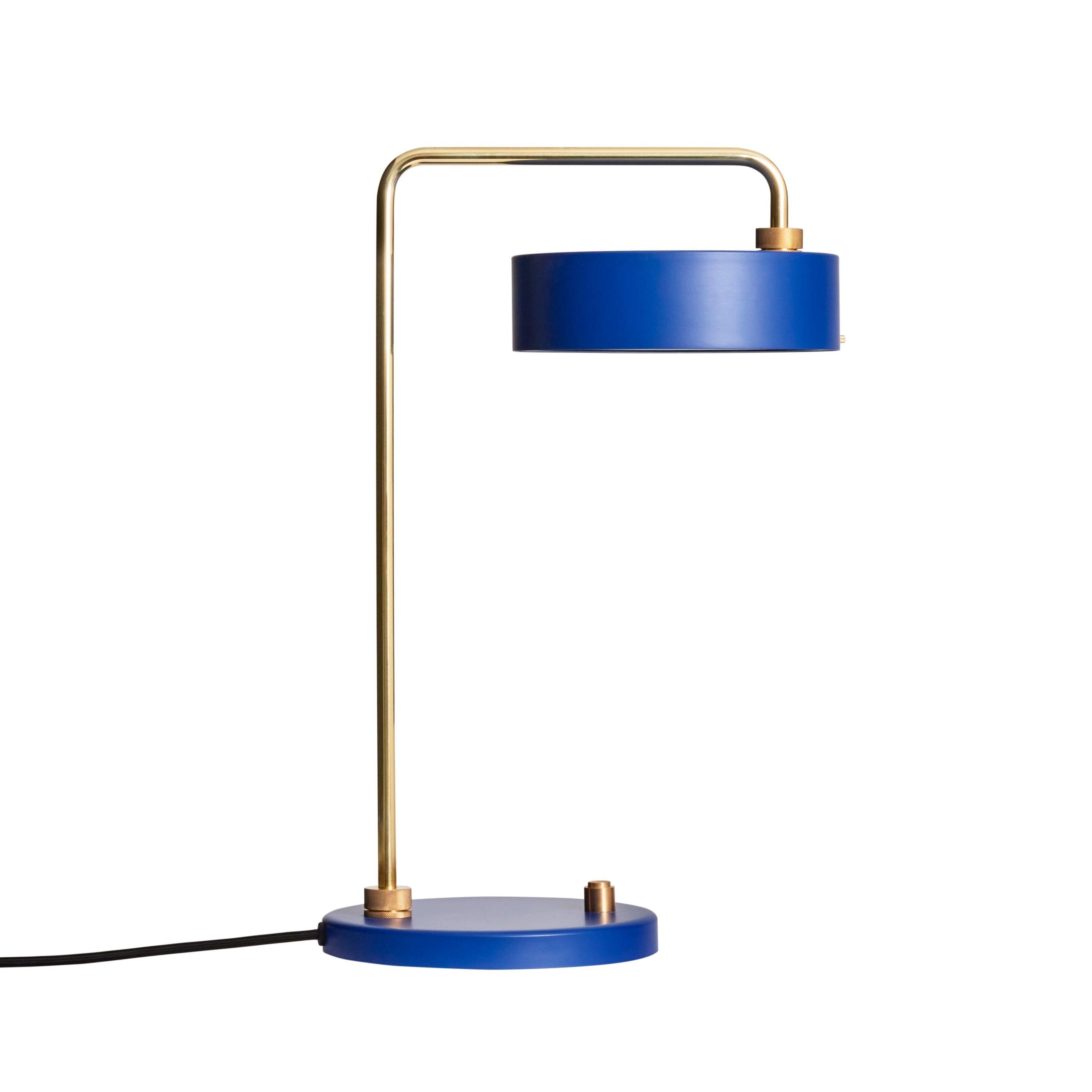 Petite Machine blue table lamp