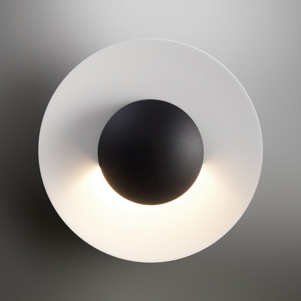 White and Black GINGER Outdoor Wall Lamp